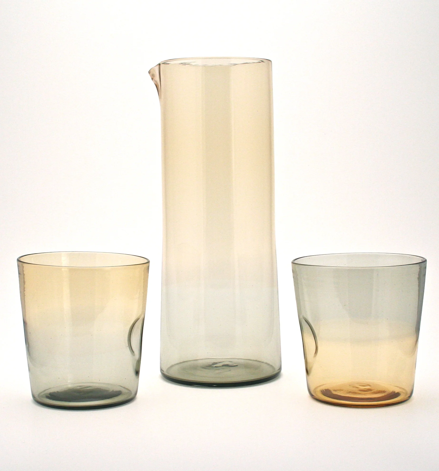 Thumbprint Pitcher and Cup Set