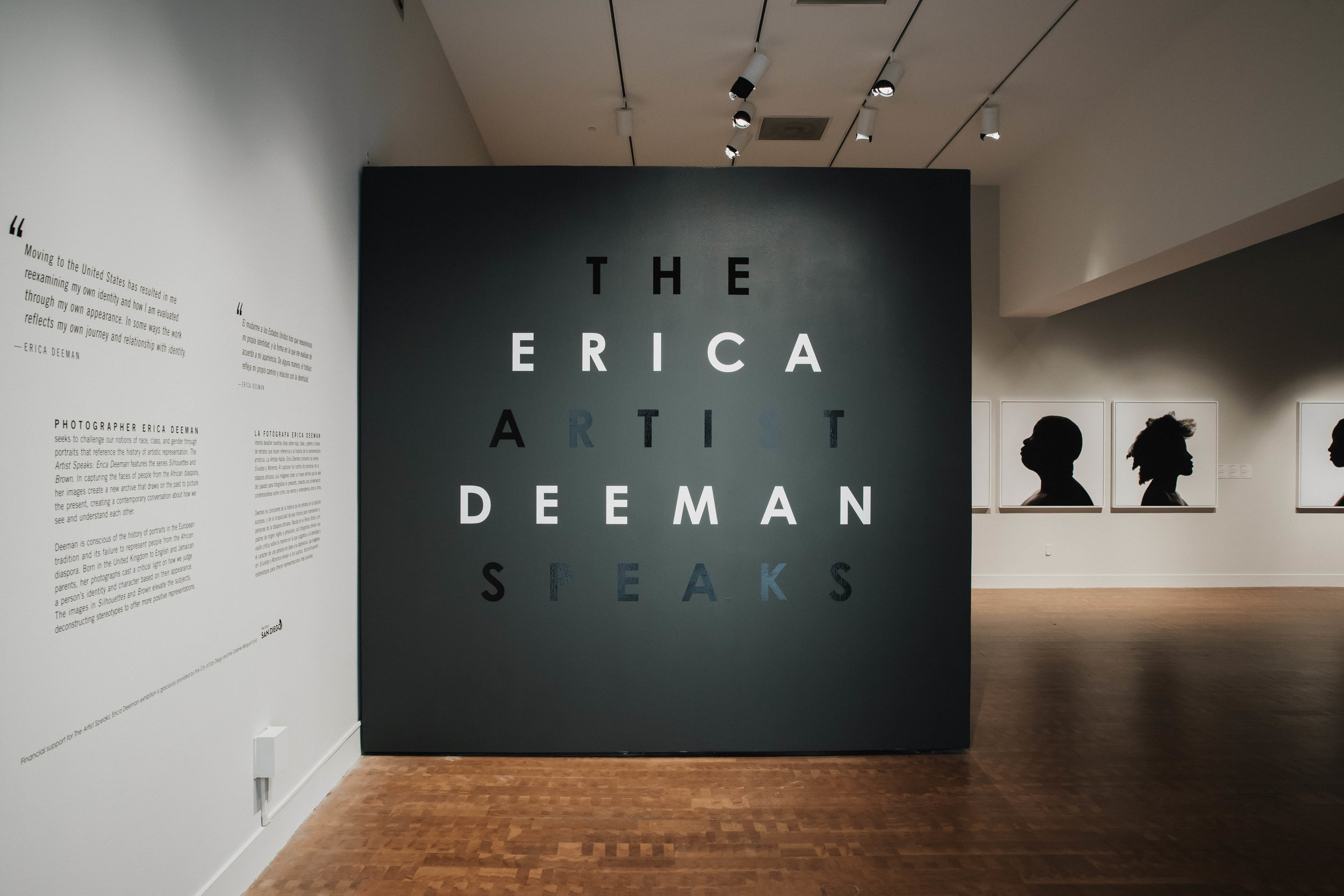   Erica Deeman: The Artist Talks   Museum of Photographic Arts, San Diego 21st April - 16th September 2018 
