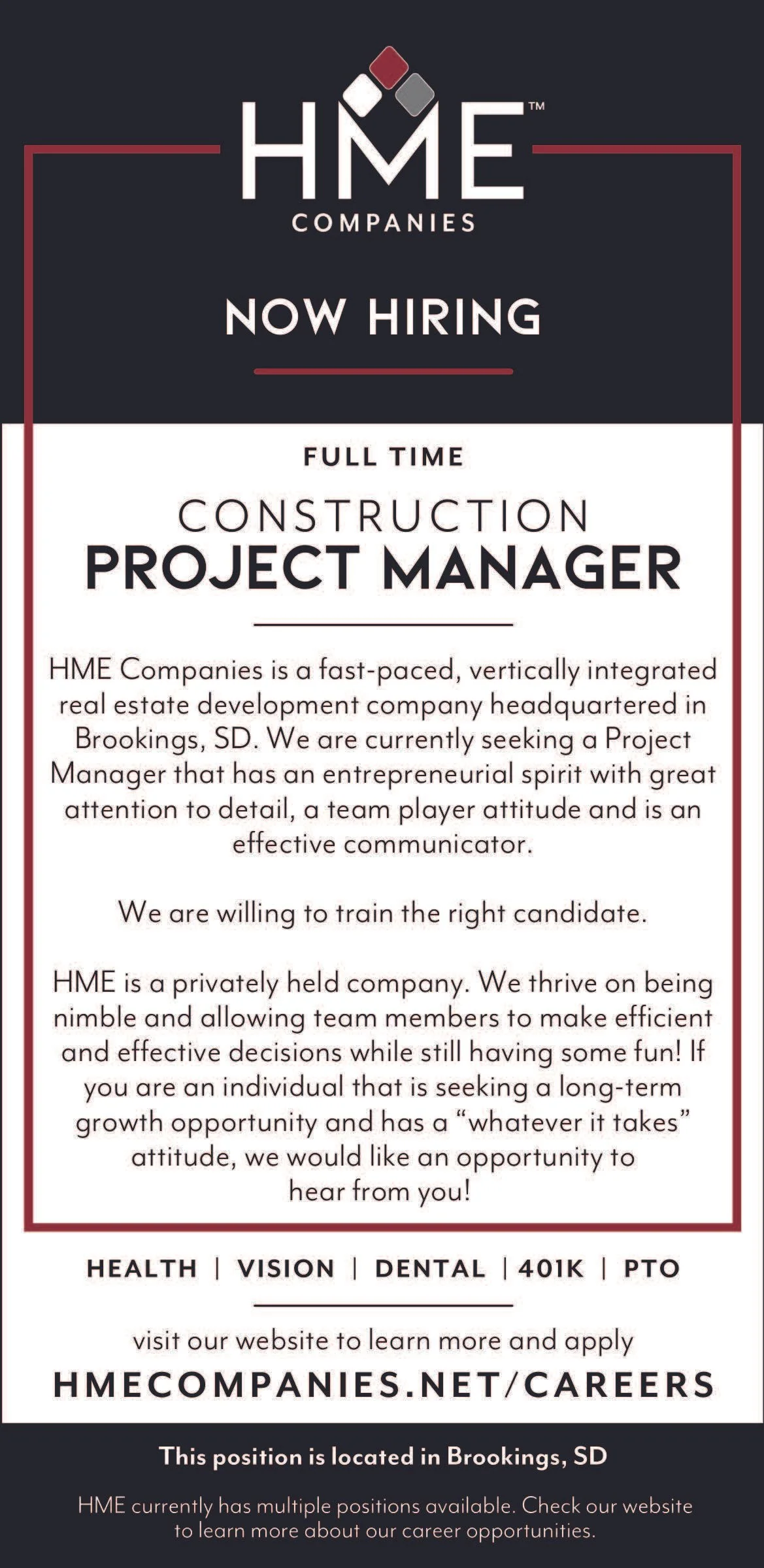2023.01.12_HME_Newspaper_BrookingsReg_Job Posting_CDPM_v3.jpg