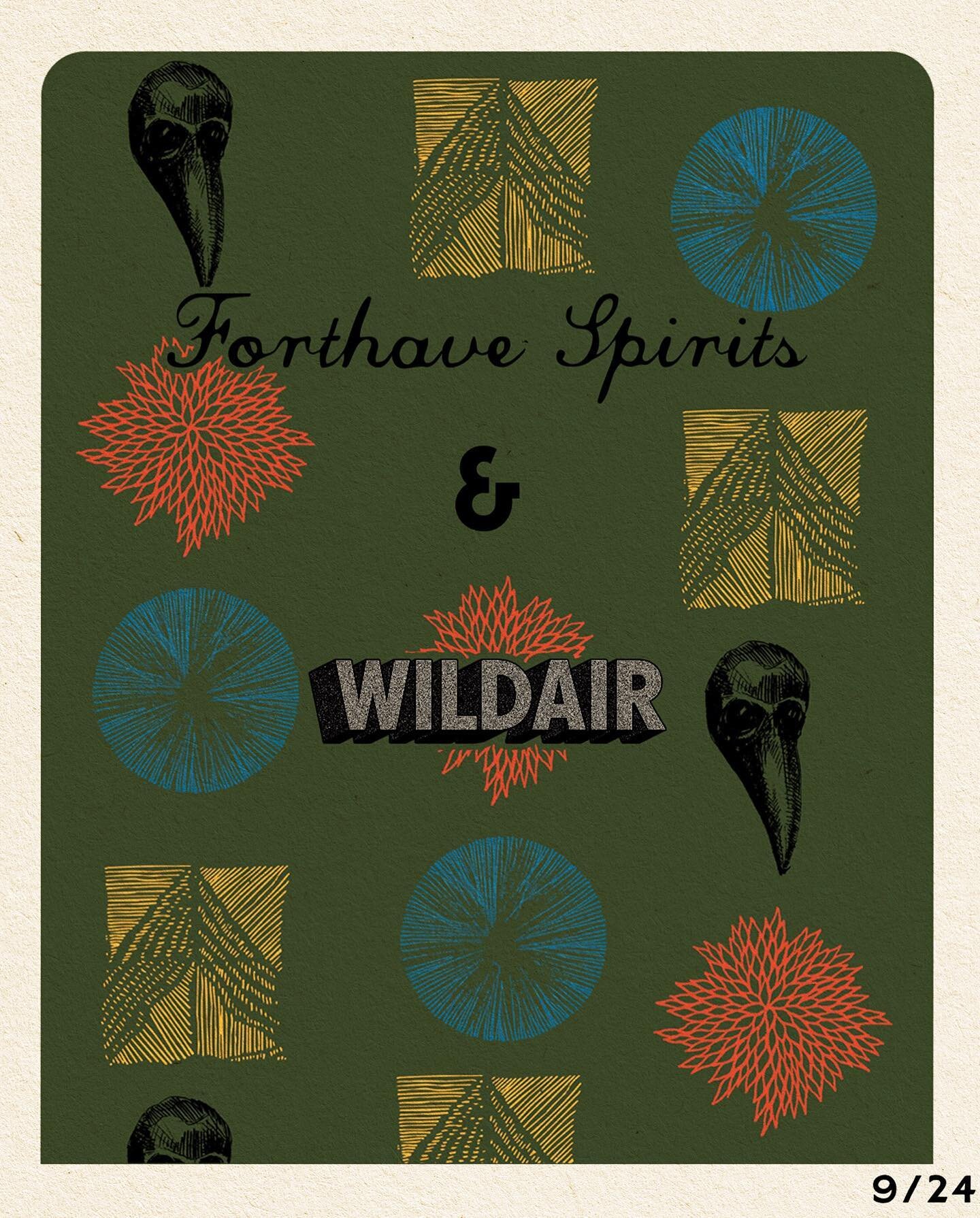 Forthave x @wildairnyc 
9/24
...more info soon!