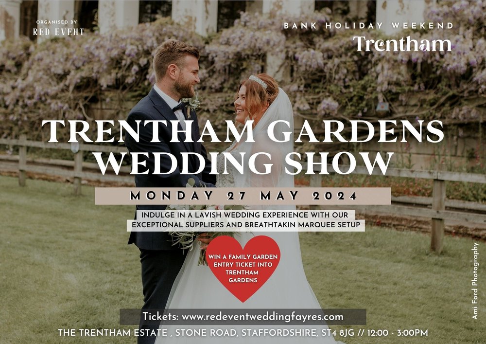 Trentham Gardens Luxury Wedding Show, Staffordshire. Monday 27th May 2024