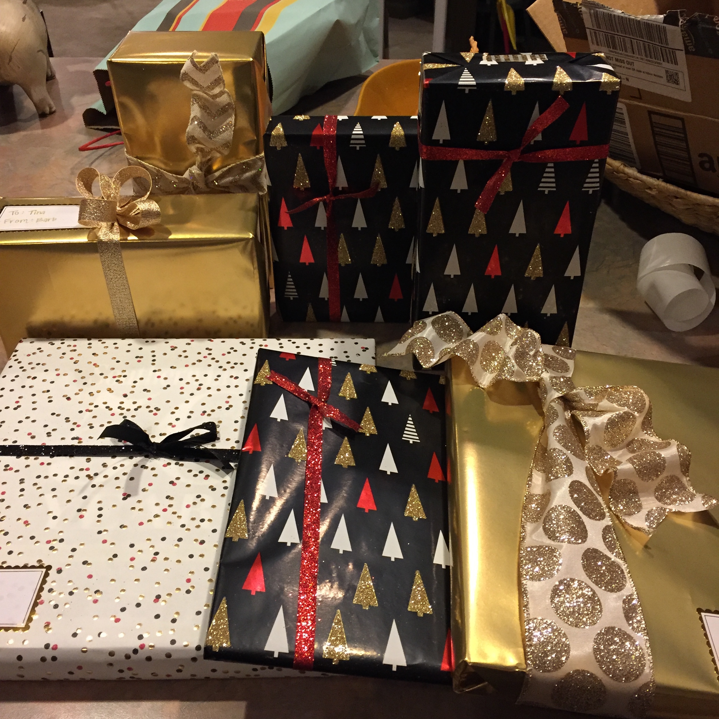  Christmas wrapping theme 2015. 