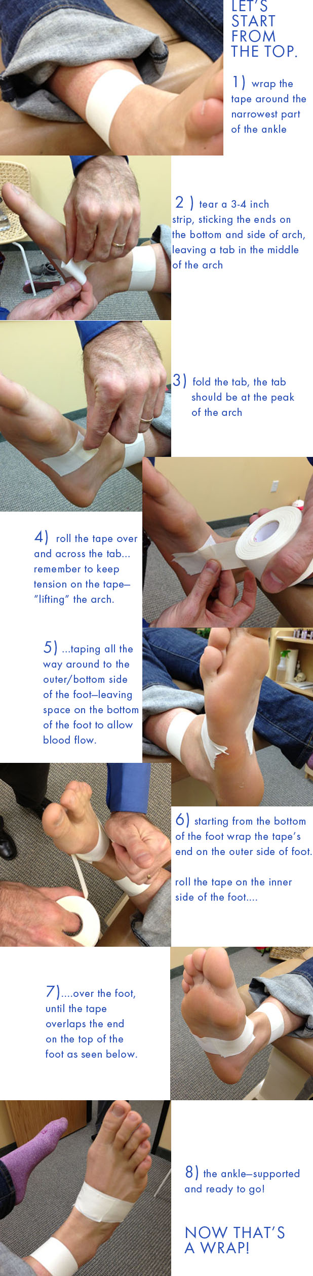 How To Tape Your Shin Splints — Hope Clinic