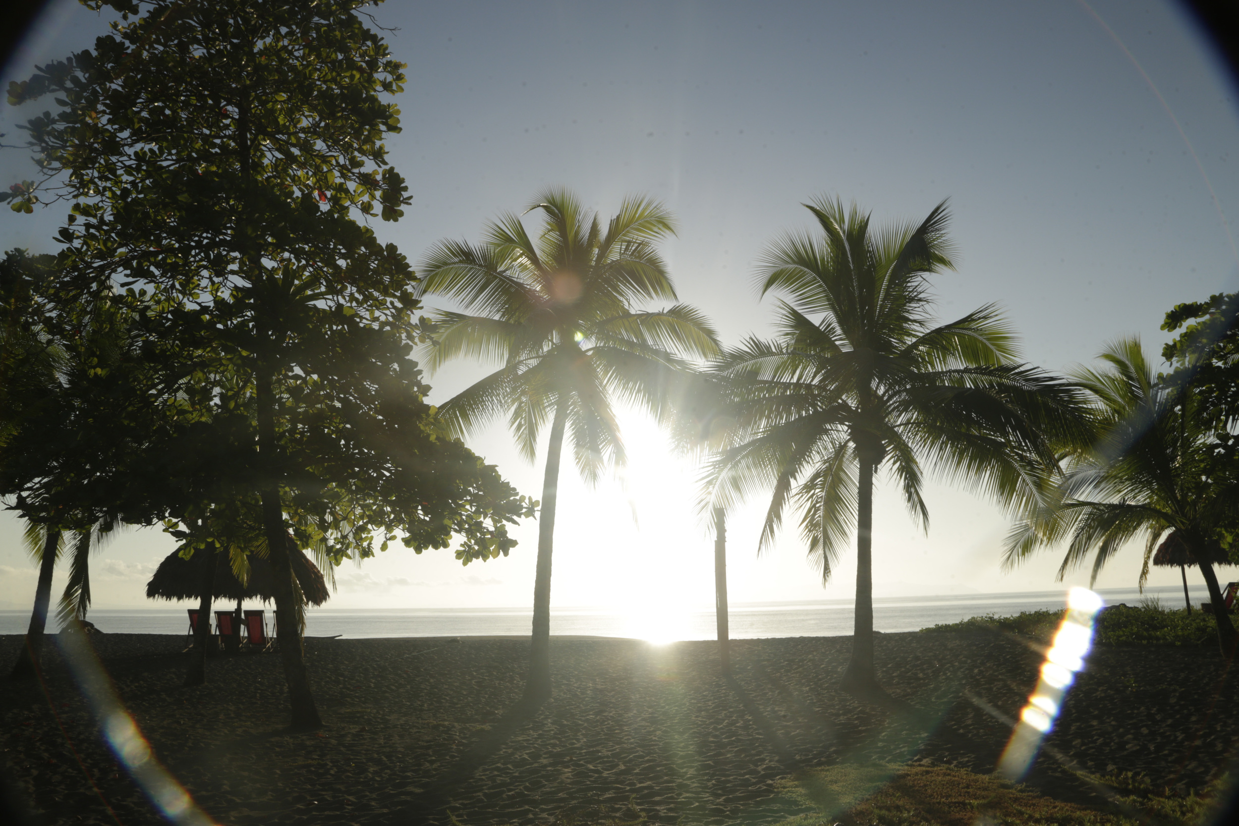Iconic, private, white sand beach