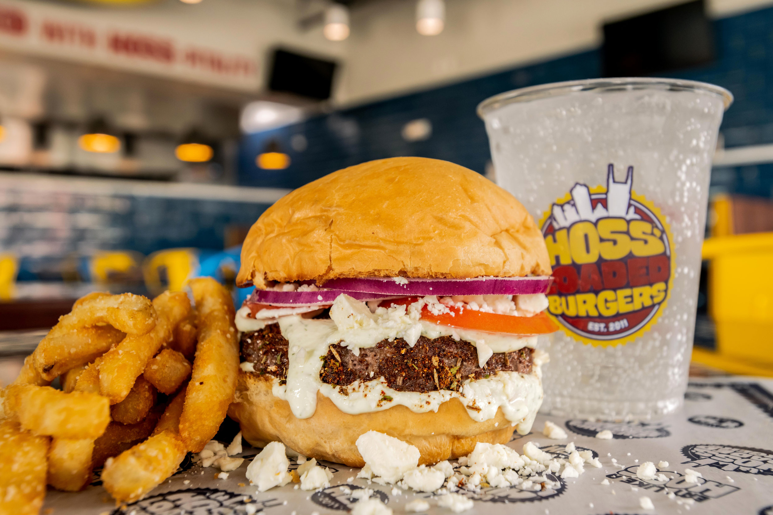 Hoss Loaded Burgers Fresh Branding Nashville Food