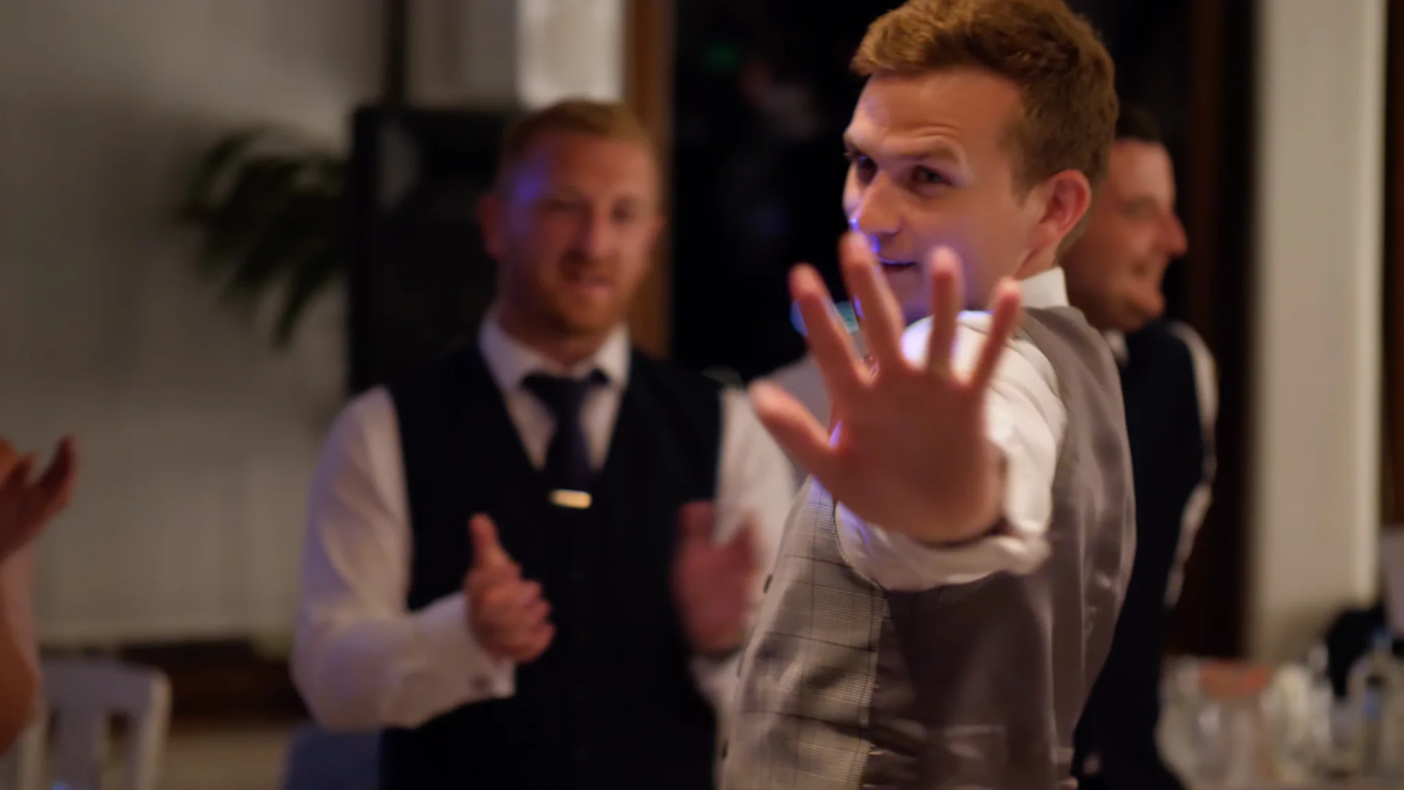 'Cause if you liked it, then you should have put a ring on it.' Gareth dances to Beyoncé on his wedding day. 