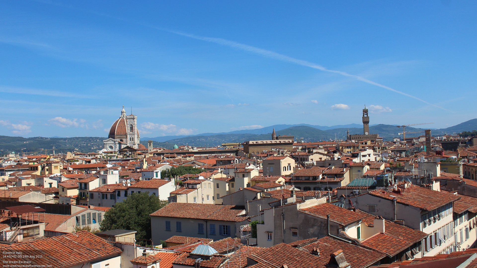 Westin Excelsior Florence Blue Sky