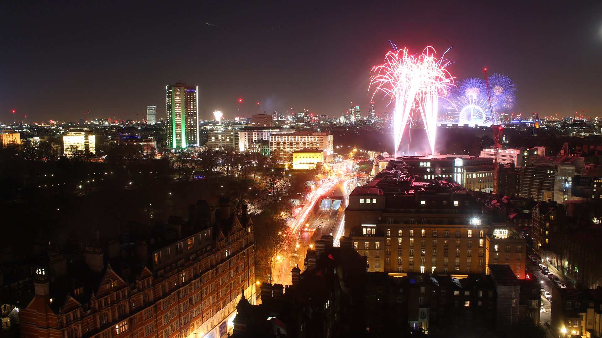 Park Tower Hotel London NYE 2015.2