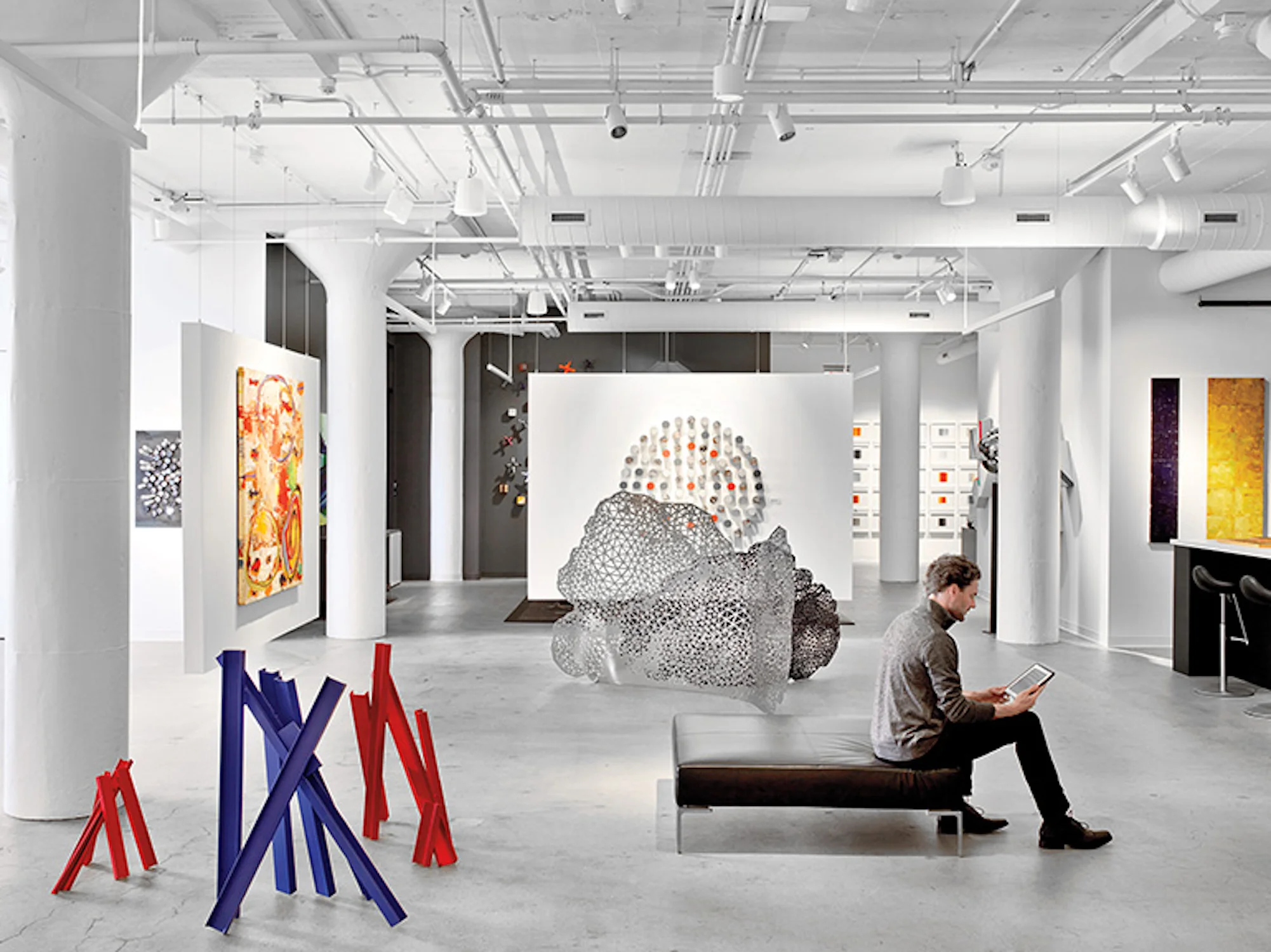 Installation at Boston Art, 2018