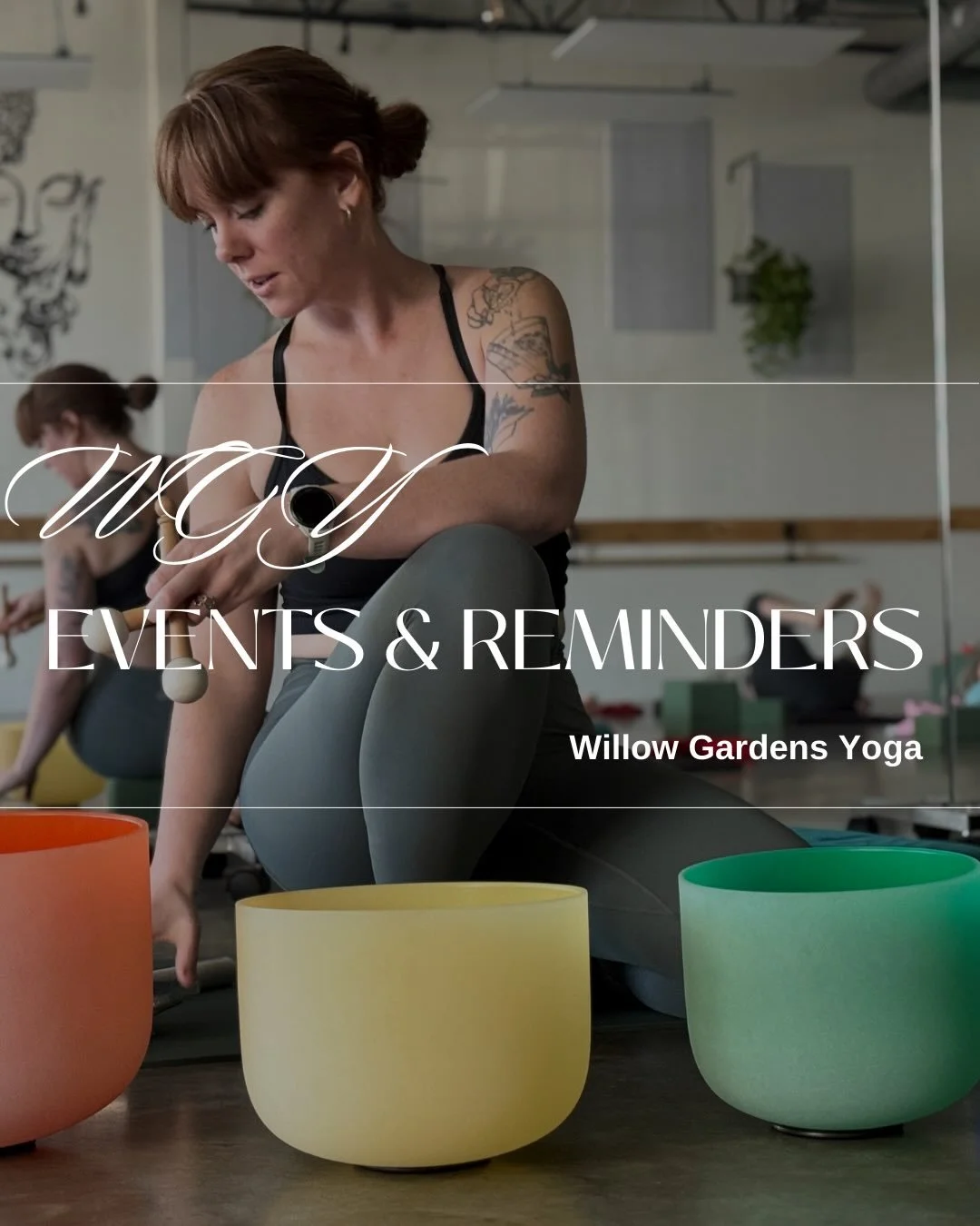 Check out all of our upcoming events &amp; retreats at WGY here ➡️

From our Love Revolution Challenge, to Teacher Trainings &amp; Retreats, we have something for everyone! 

New Schedule, New Classes, New Energy. It's going to be an exciting year! 
