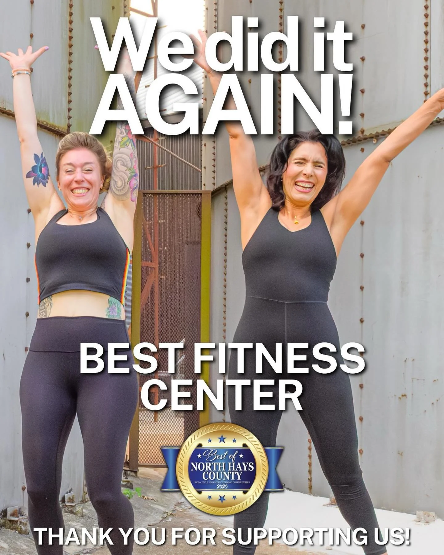 ✨ FOUR YEARS STRONG ✨

We are beyond honored (and honestly a little emotional) to share that Willow Gardens Yoga Studio has been voted Best of the Best by the Hays County Free Press for the FOURTH year in a row 🏆💛

This studio is more than a place 
