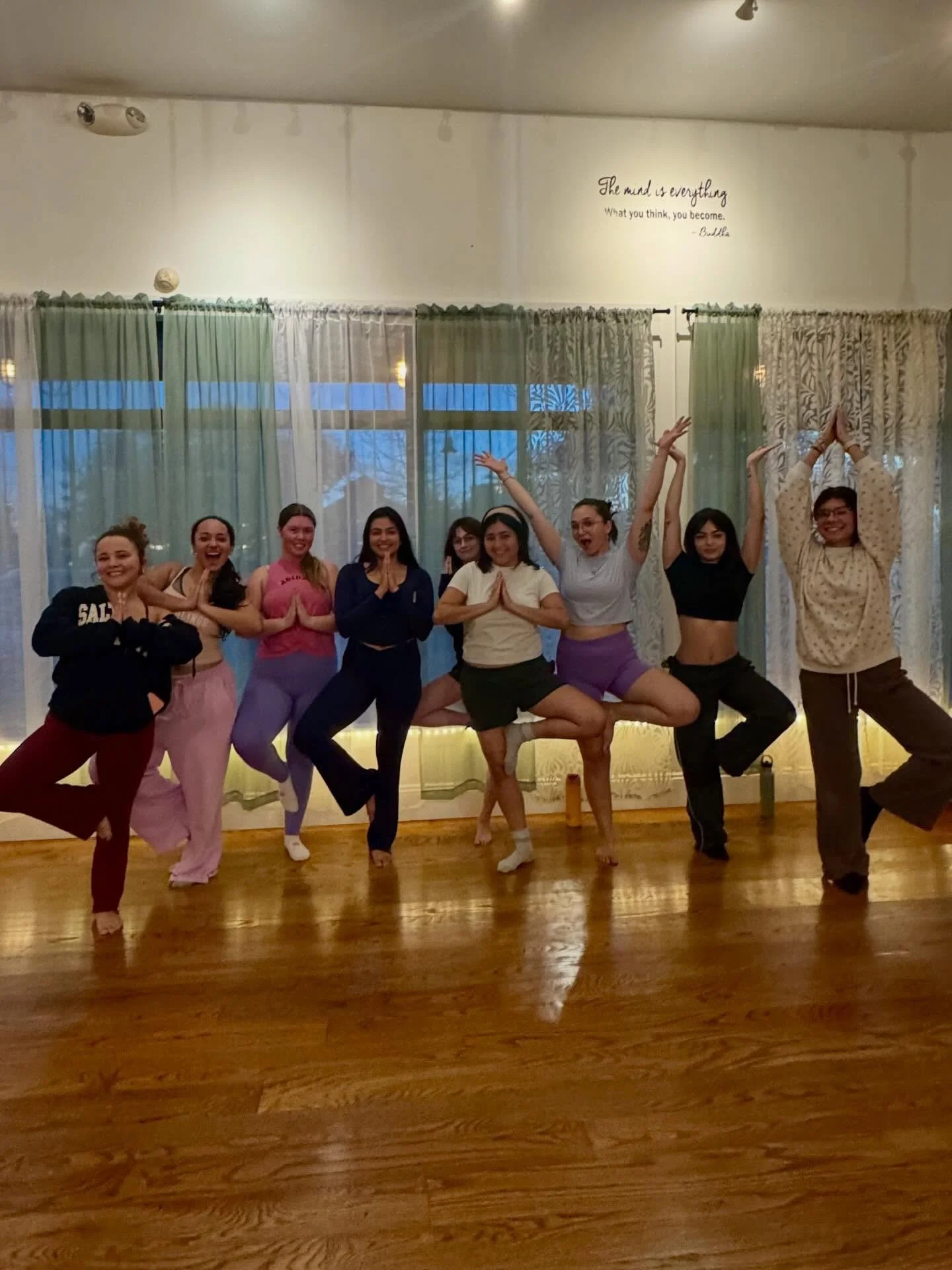 Our Tx State Yogis doing Yoga with Groove Yogi 🧘 

@grooveyogi @txstyoga
