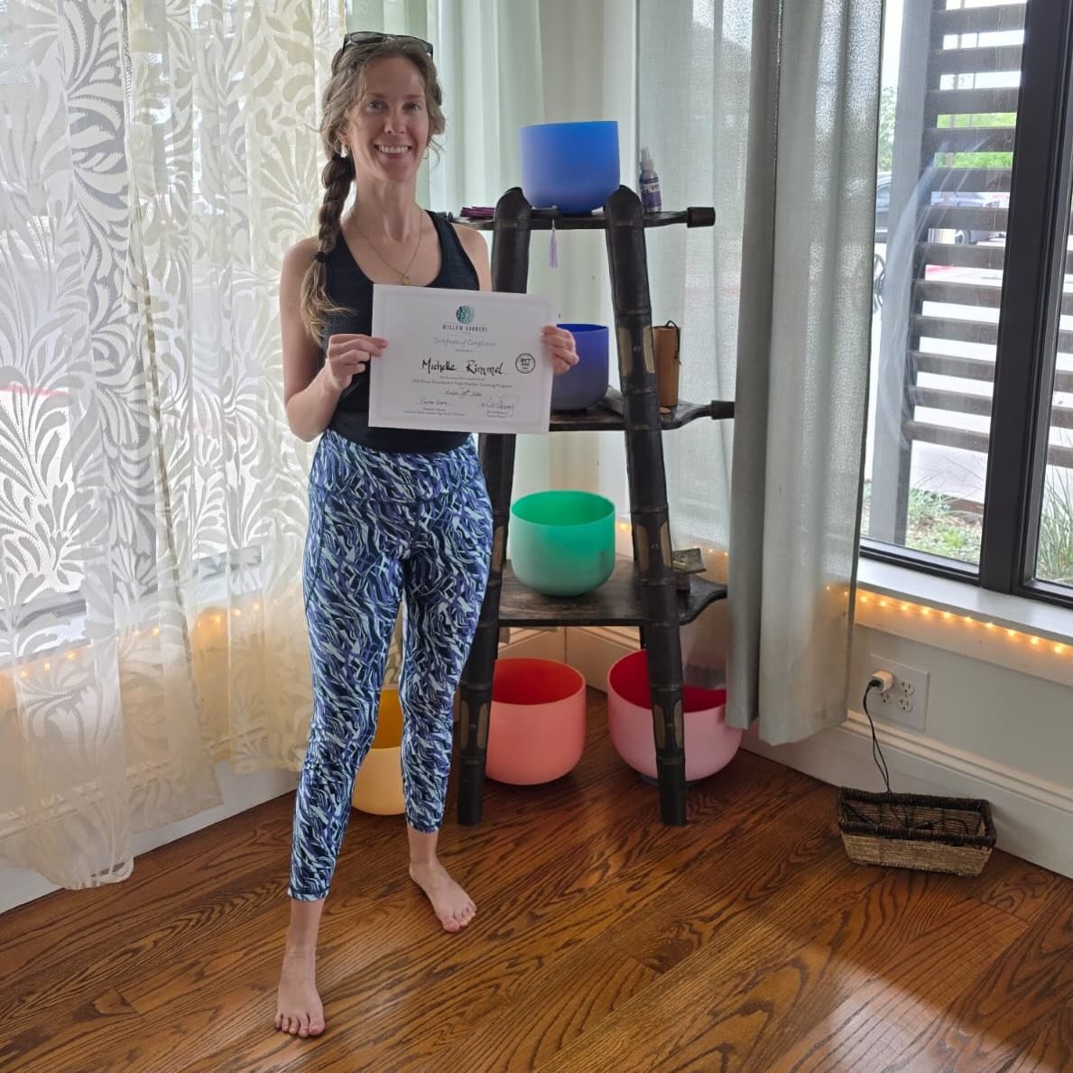 📣 BIG Shout Out to Michelle for completing her 200-Hr yoga teacher training! 

We're so proud of you Michelle! Congratulations ✨🙌☀️👏🥰
@stillnesswithmichelle 

If you'd like to join our upcoming trainings, DM us or check our website at www.willowg