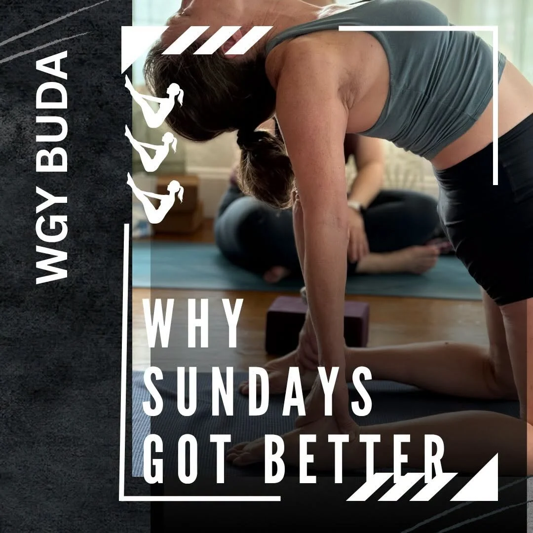 Sundays at WGY in Buda just got even better&hellip; and today is extra special ✨

We&rsquo;re lucky to have the incredible Laura Gayle with us twice today&mdash;catch her for Hot Pilates at 1:30 PM 🔥and  then wind all the way down with Yin + Sound a