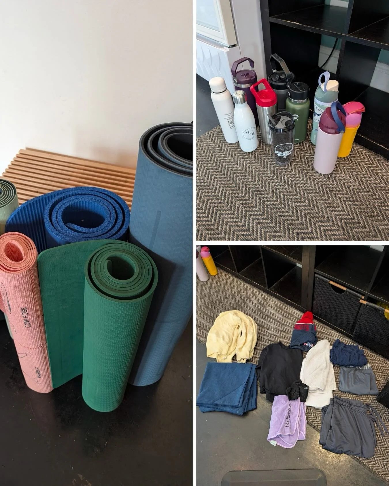 👀 Is that your water bottle staring at us?

Our Buda lost + found is STACKED - water bottles, towels, shorts, yoga mats&hellip; all just sitting here, waiting to be loved again.

Don&rsquo;t make us say goodbye for you 🥲

Swing by the studio and cl