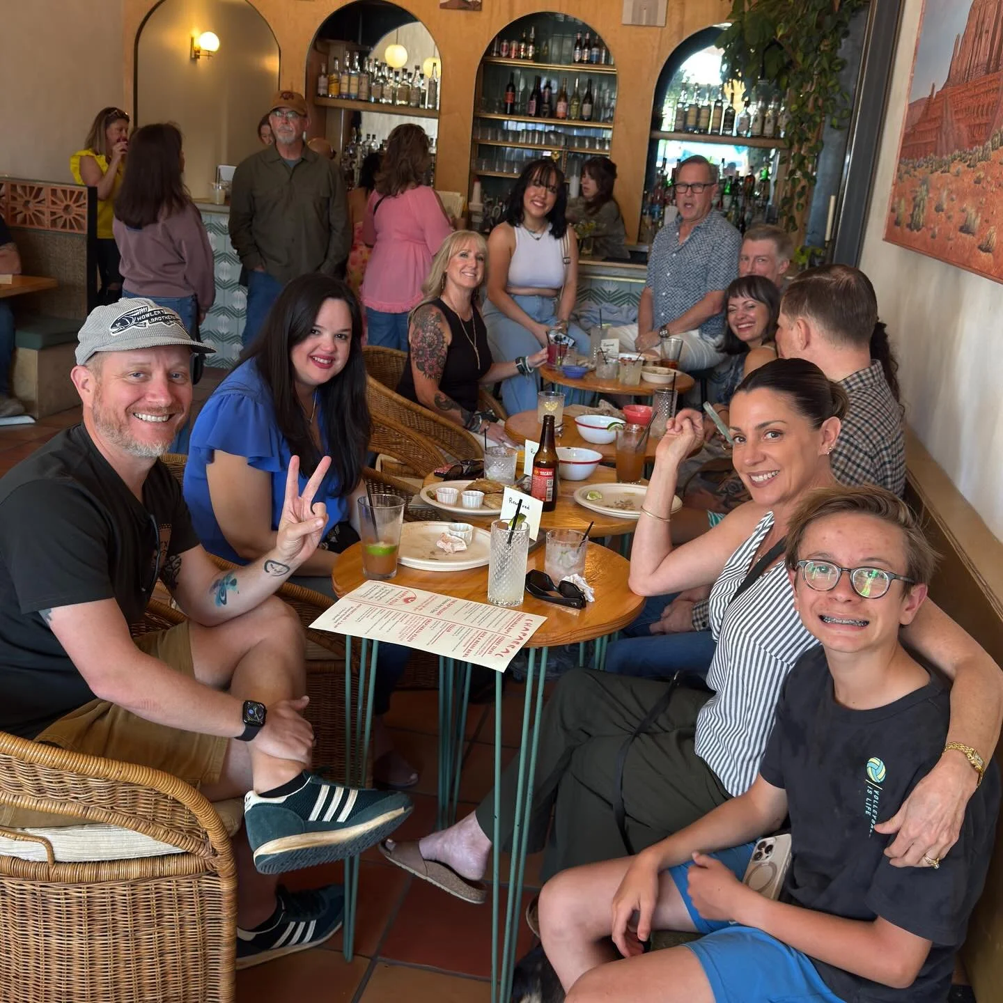 Fun times last night with our WGY family. Celebrating 3 years in Lockhart - it was a beautiful evening on the square. Thank you @chaparral.cantina.lkrt for the amazing service! 

Swipe for clip of our good friend @sjmusicatx live at @odonnellslockhar