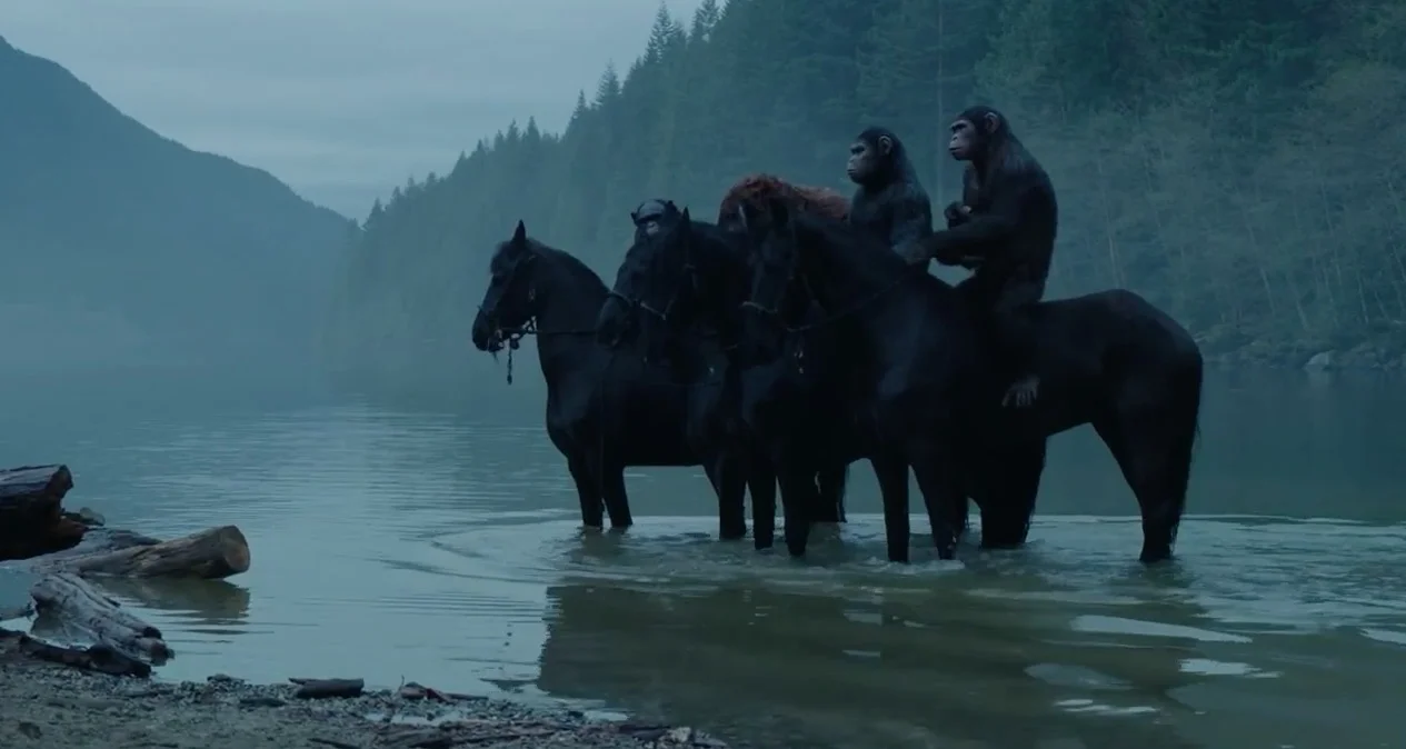 Dawn Of The Planet Of The Apes.