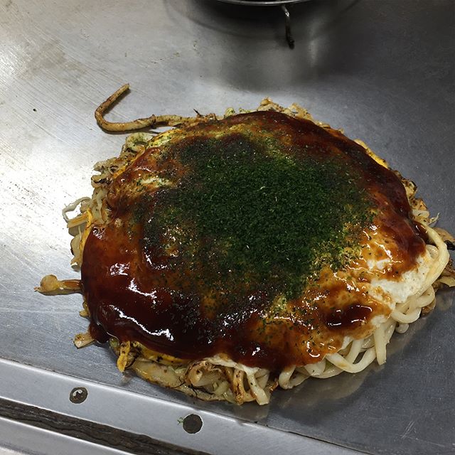 Last okonomiyaki of the summer. Step by step.