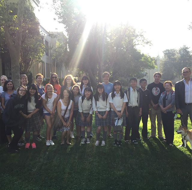 Thanks to the students and families at Los Gatos High School for hosting a great trip!