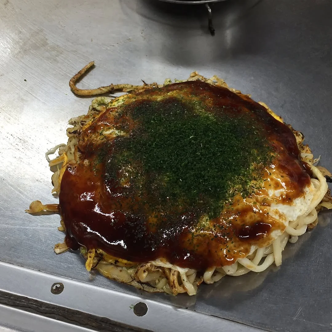 Last okonomiyaki of the summer. Step by step.