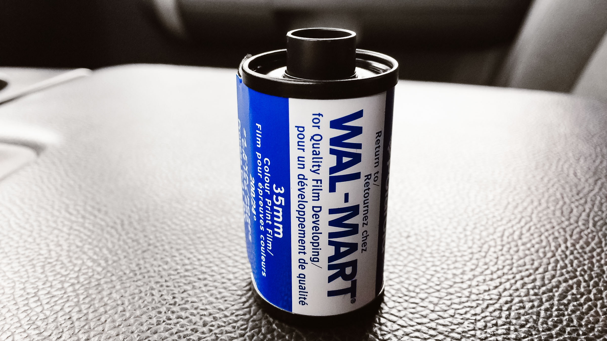 There it is, the highly anticipated roll of film - sixteen of those twenty four exposures are a complete mystery