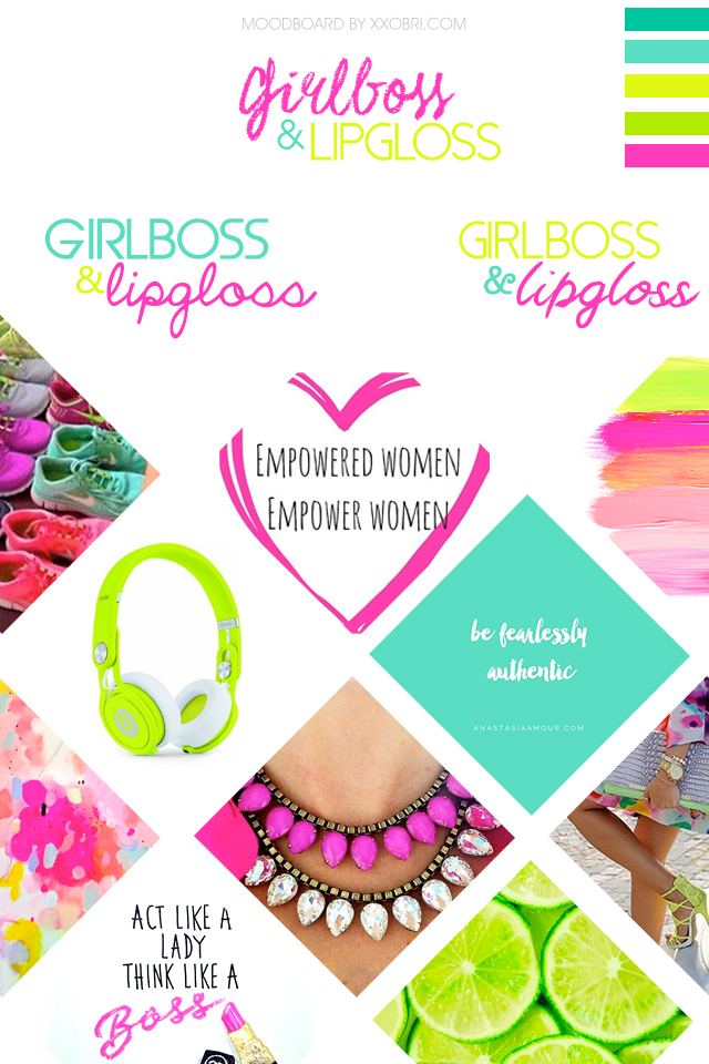 GIRLBOSS AND LIPGLOSS // MOODBOARD