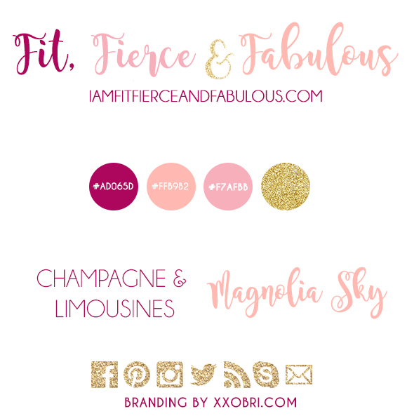IAMFITFIERCEANDFABULOUS // BRANDING GUIDE BY XXOBRI.COM