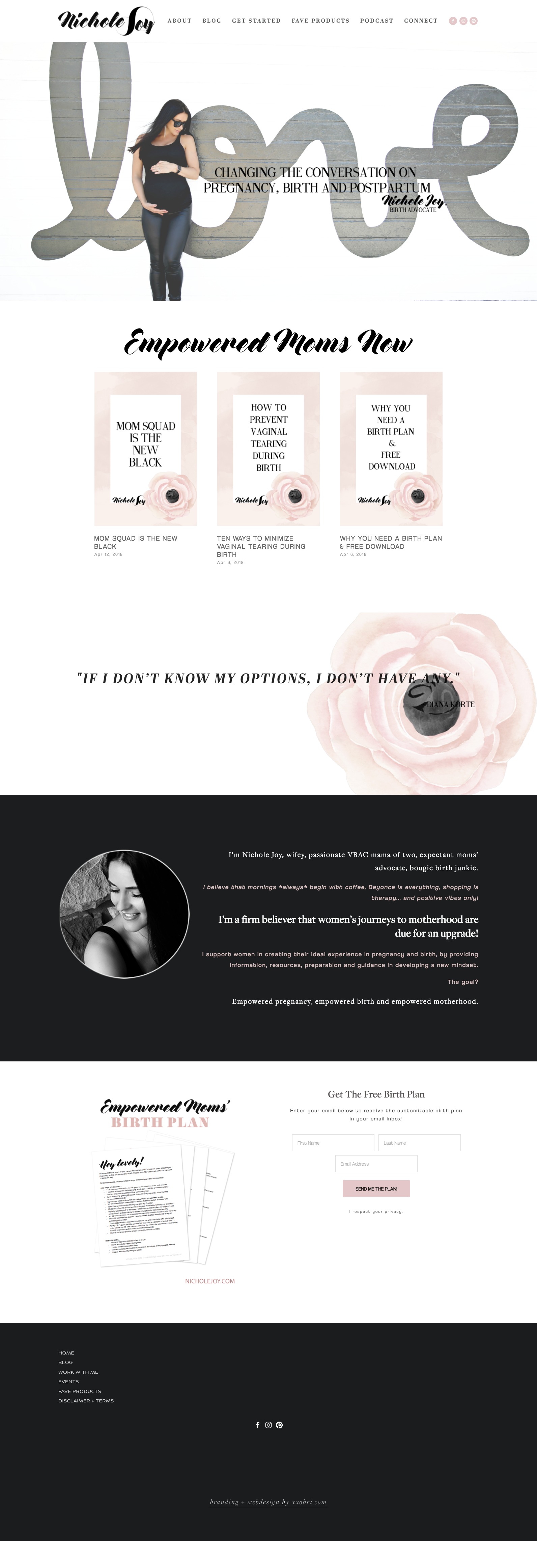BRANDING DESIGN + WEBSITE DESIGN / DEVELOPMENT BY XXOBRI.COM