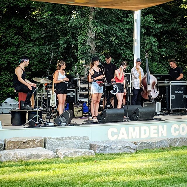 One of my favorite parts of playing live music is always having a backstage pass and tickets to the soundcheck. @upstatelovesyou has vocals like wow!