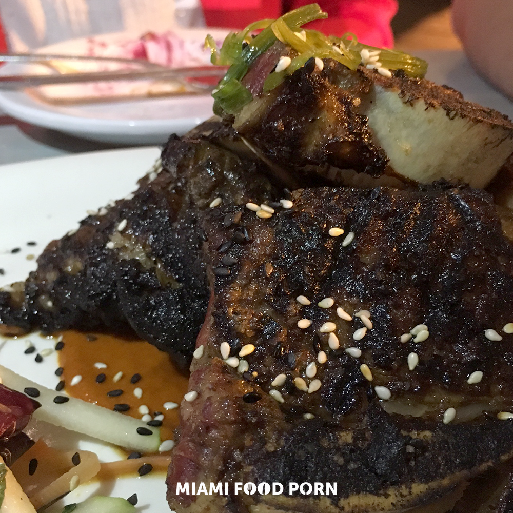 Short Ribs with Korean BBQ and Green Apple Slaw