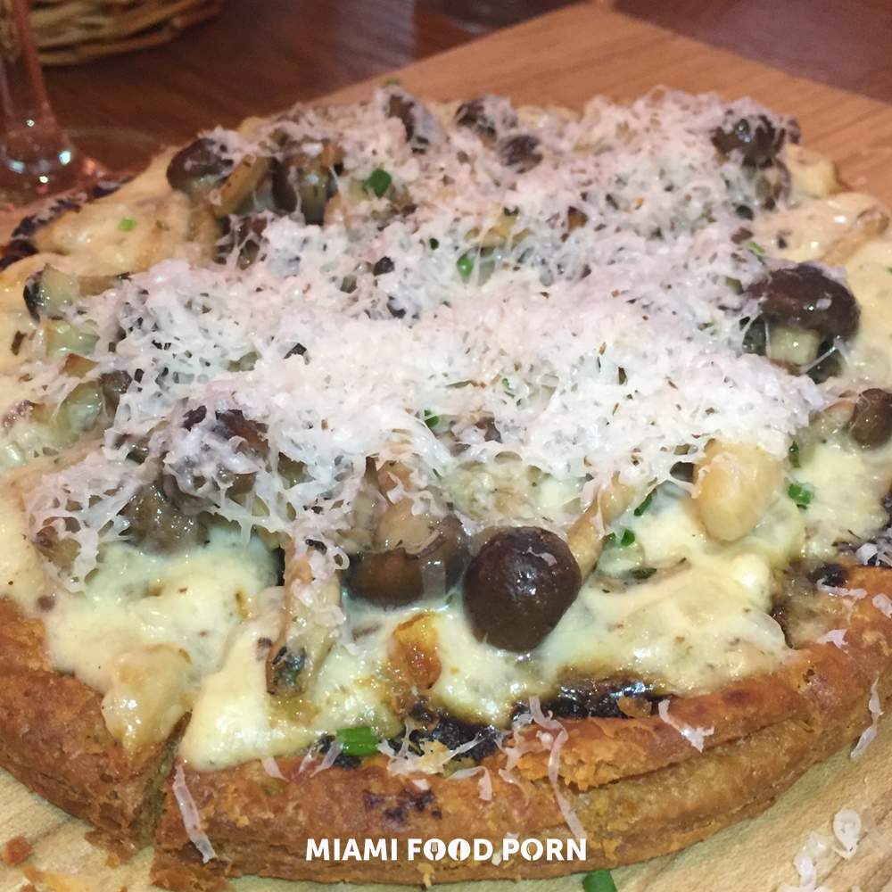 truffled mushroom tart