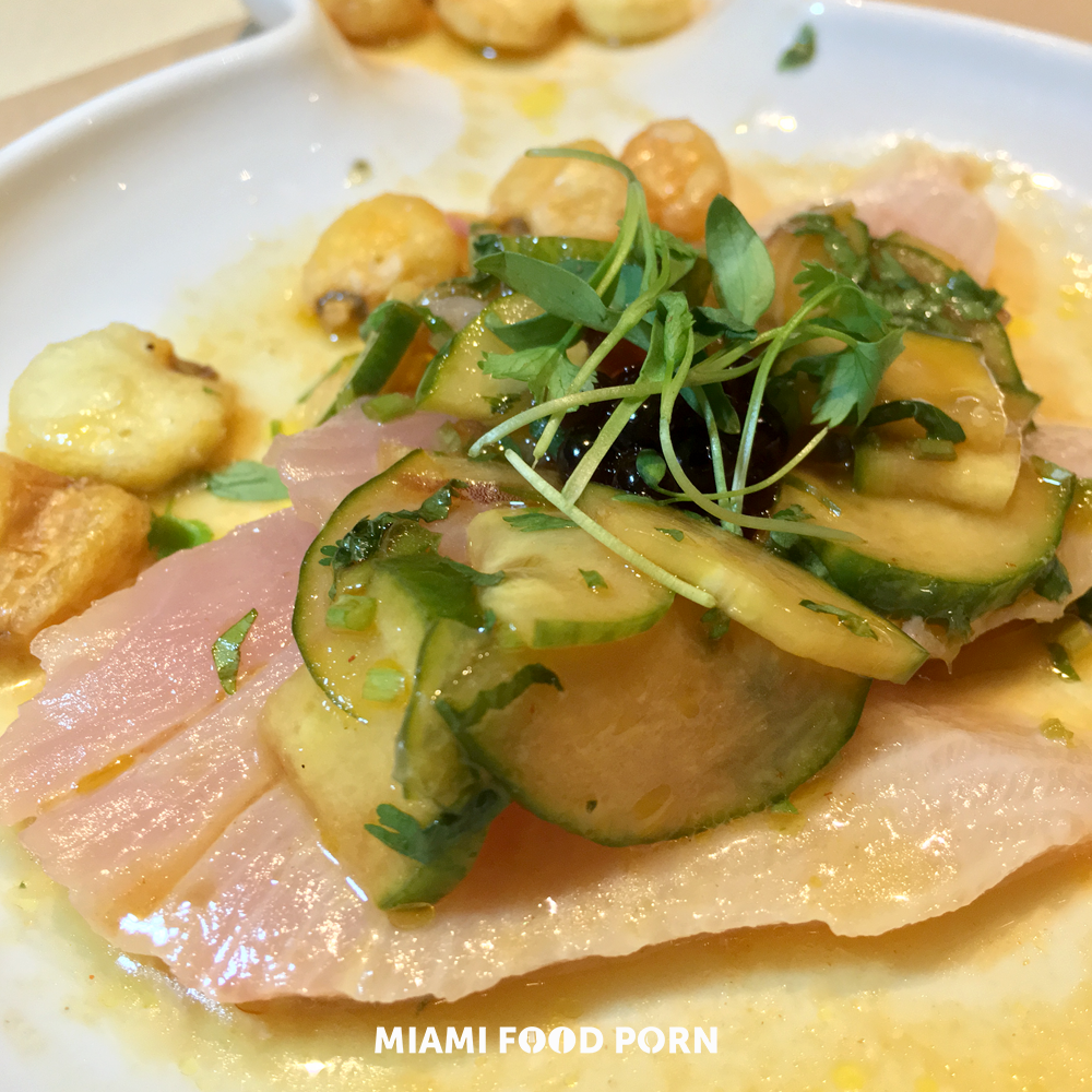 Hamachi Tiradito Peruvian Nikkei Jaguar Style