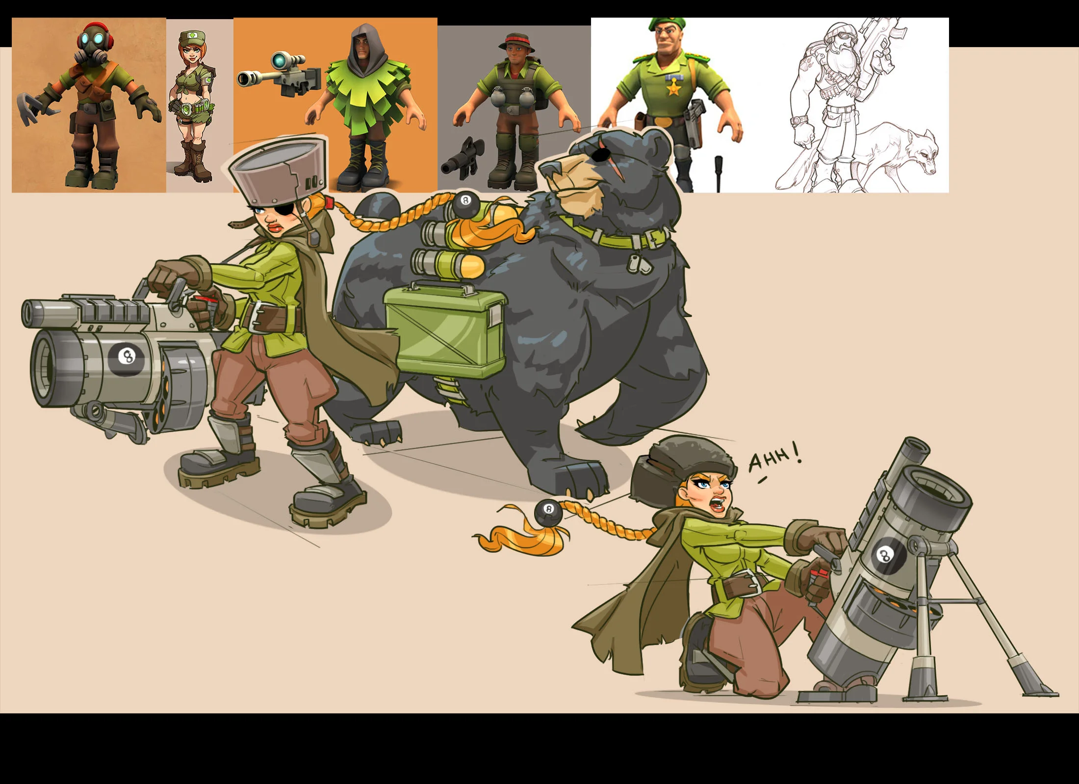 MORTAR HERO CONCEPT