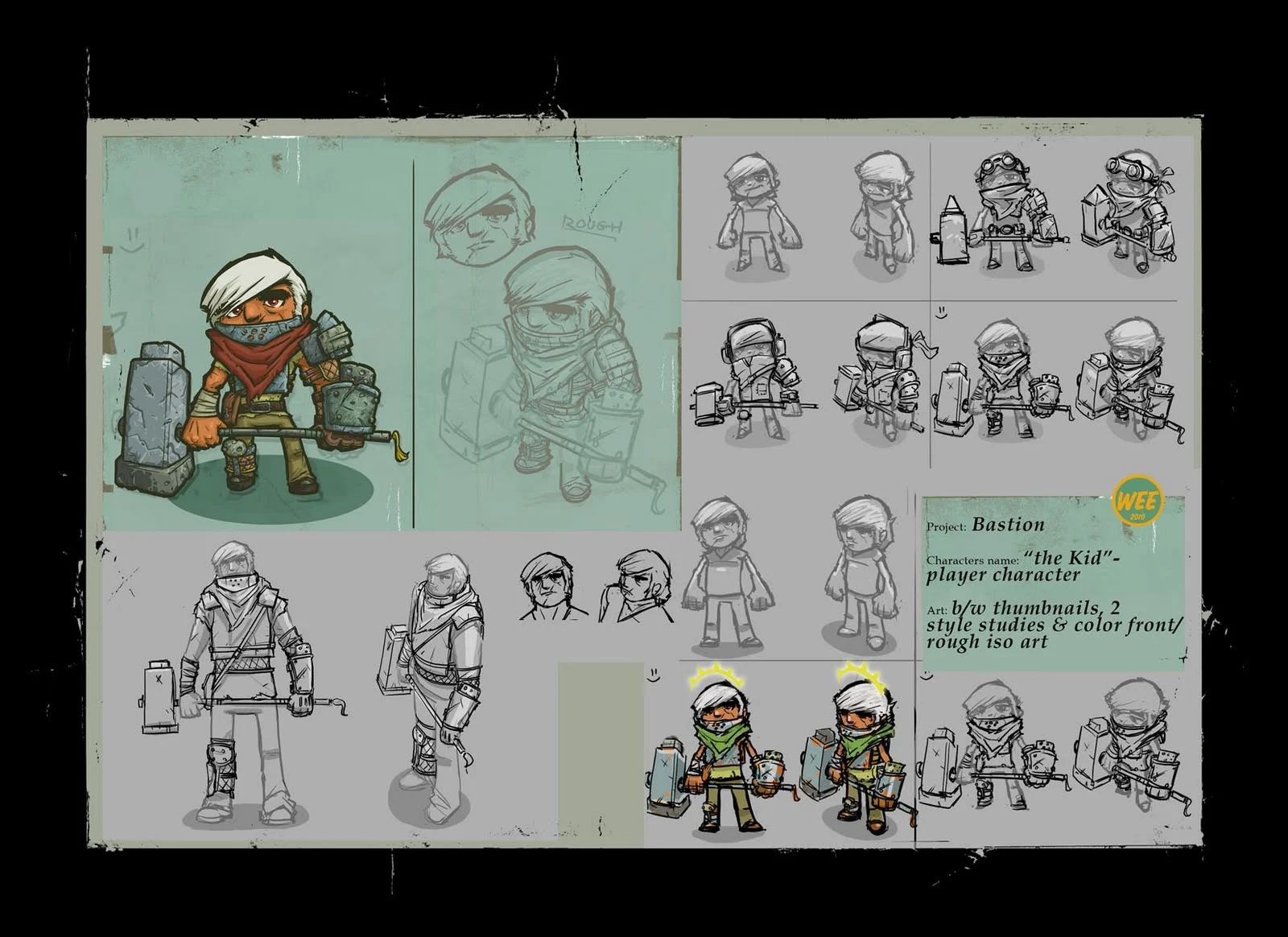 ORIGINAL CONCEPT OF "THE KID"