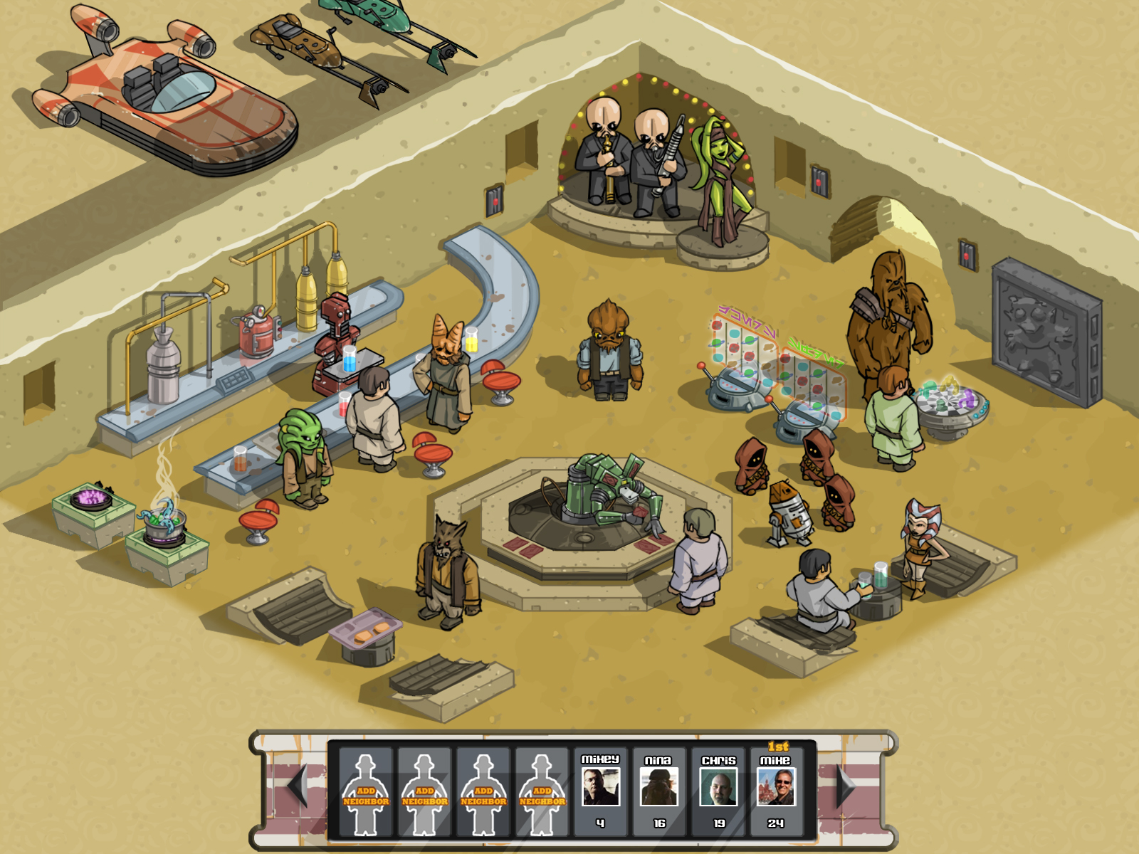 STAR WARS CANTINA: CONCEPT/ART DIRECTION