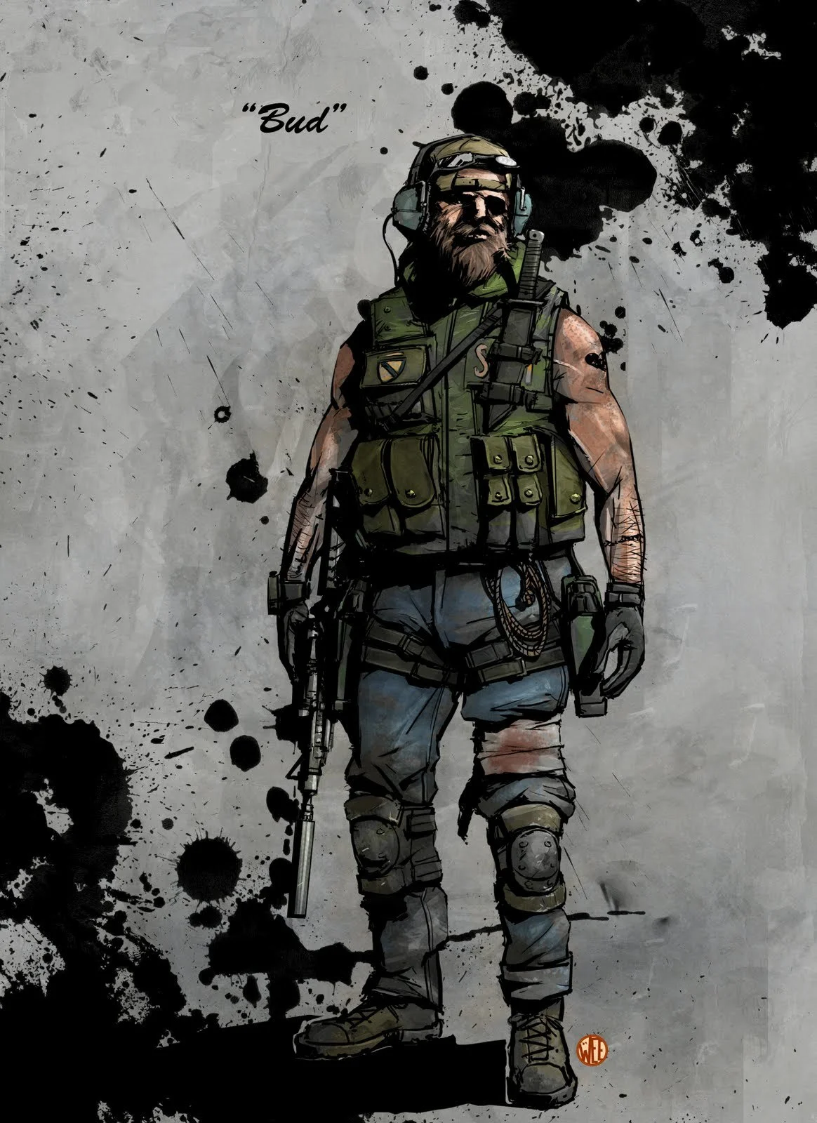 CAMACHO: "BUD" CHARACTER CONCEPT