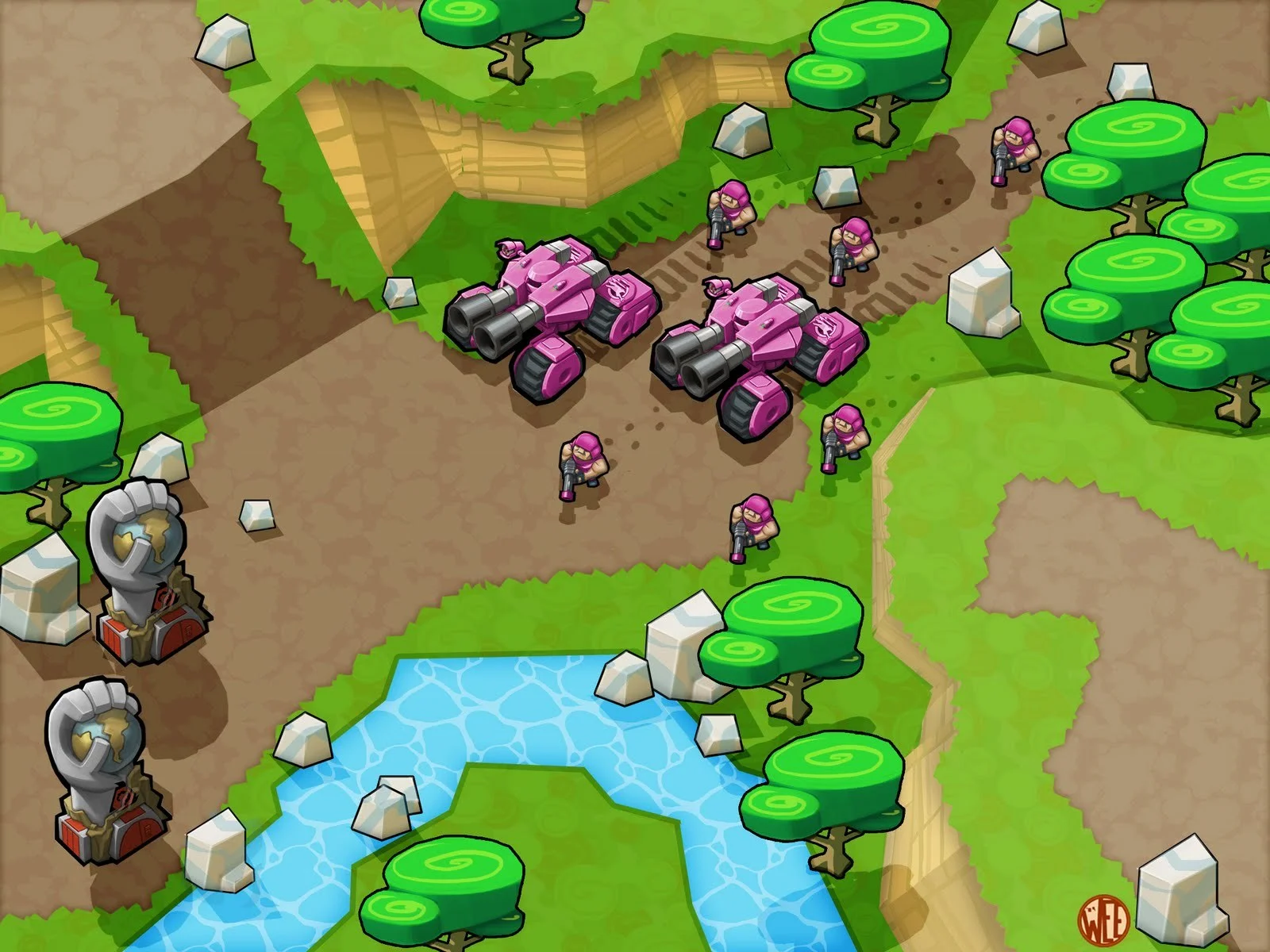 CASUAL COMMAND AND CONQUER: CONCEPT
