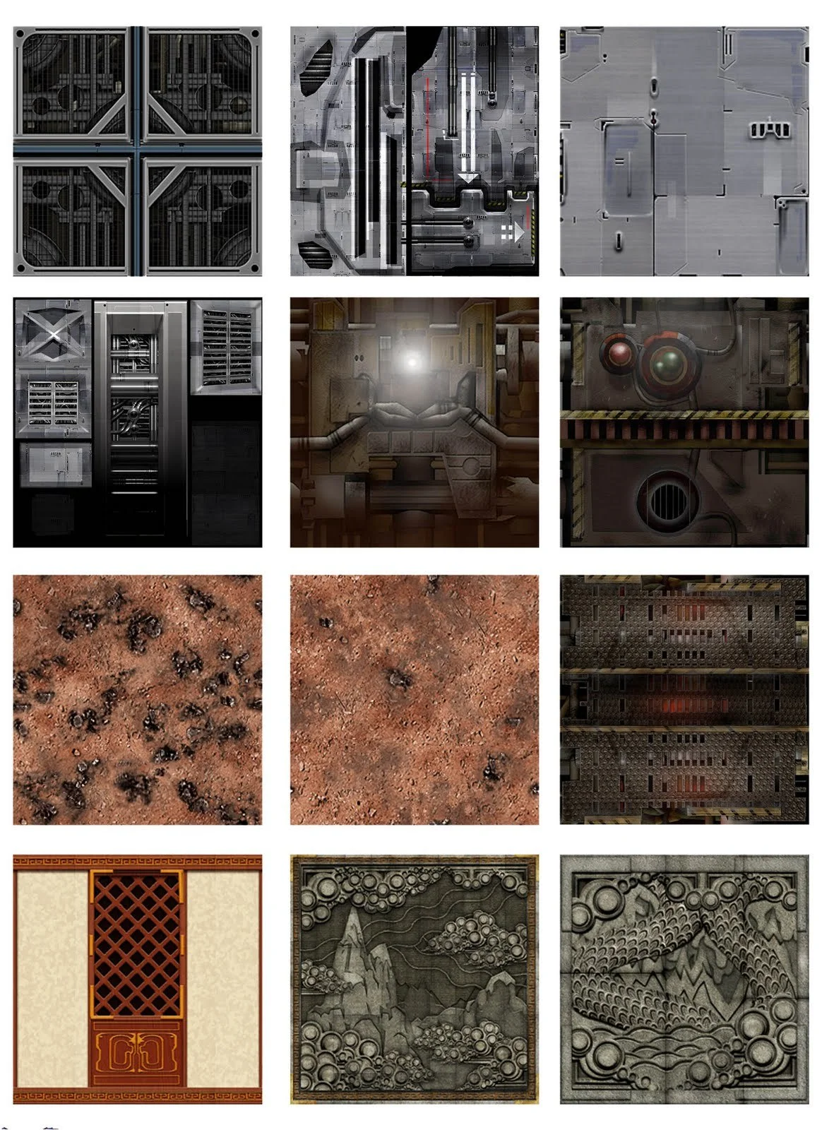 PAINTED TEXTURES