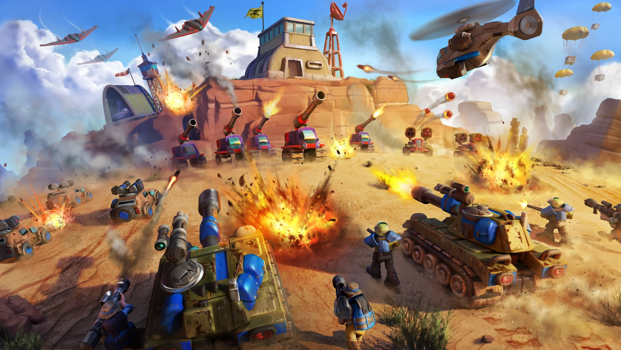THIS MEANS WAR SPLASH/KEYART