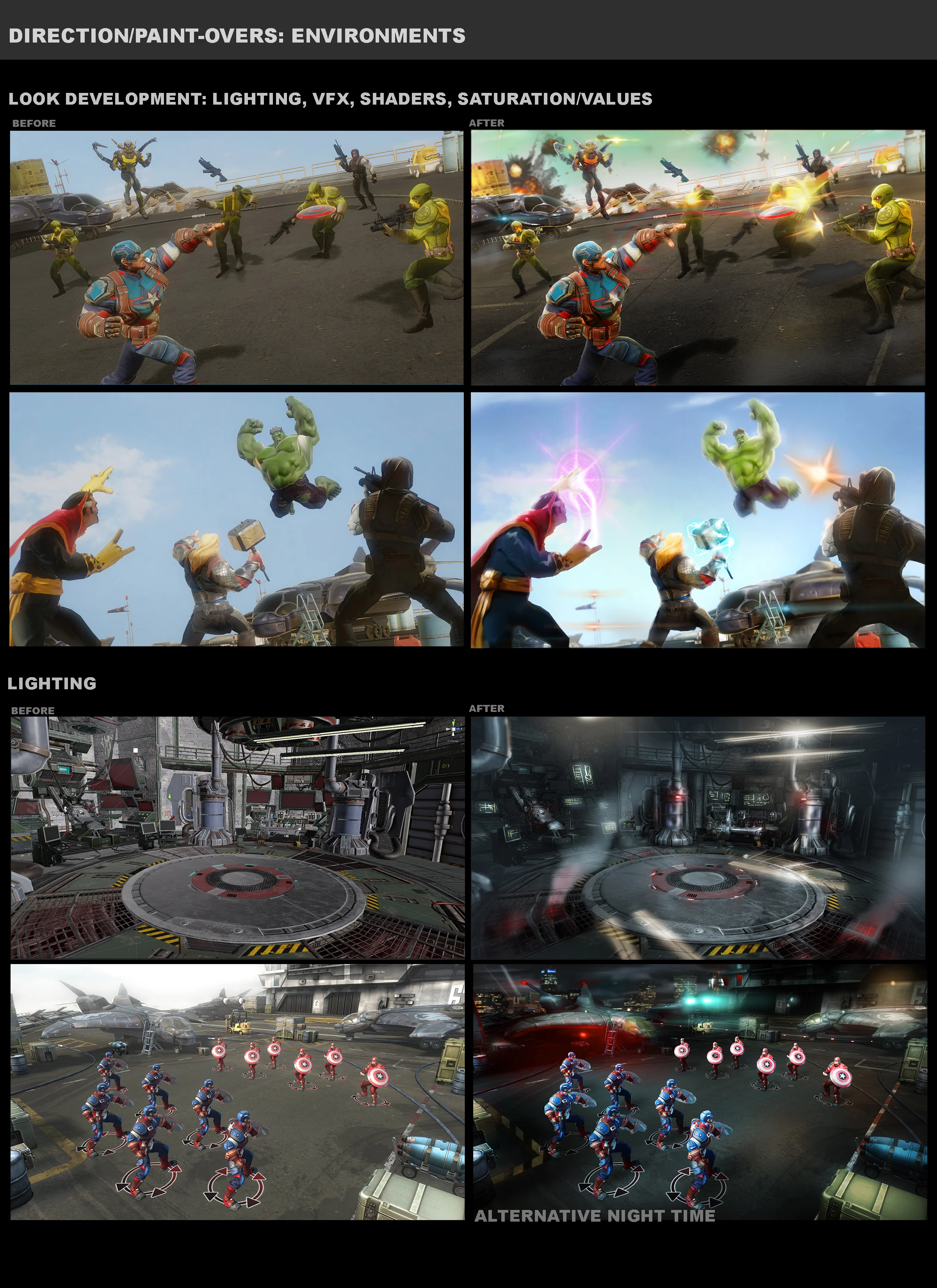 ART DIRECTION AND EARLY LOOK DEV