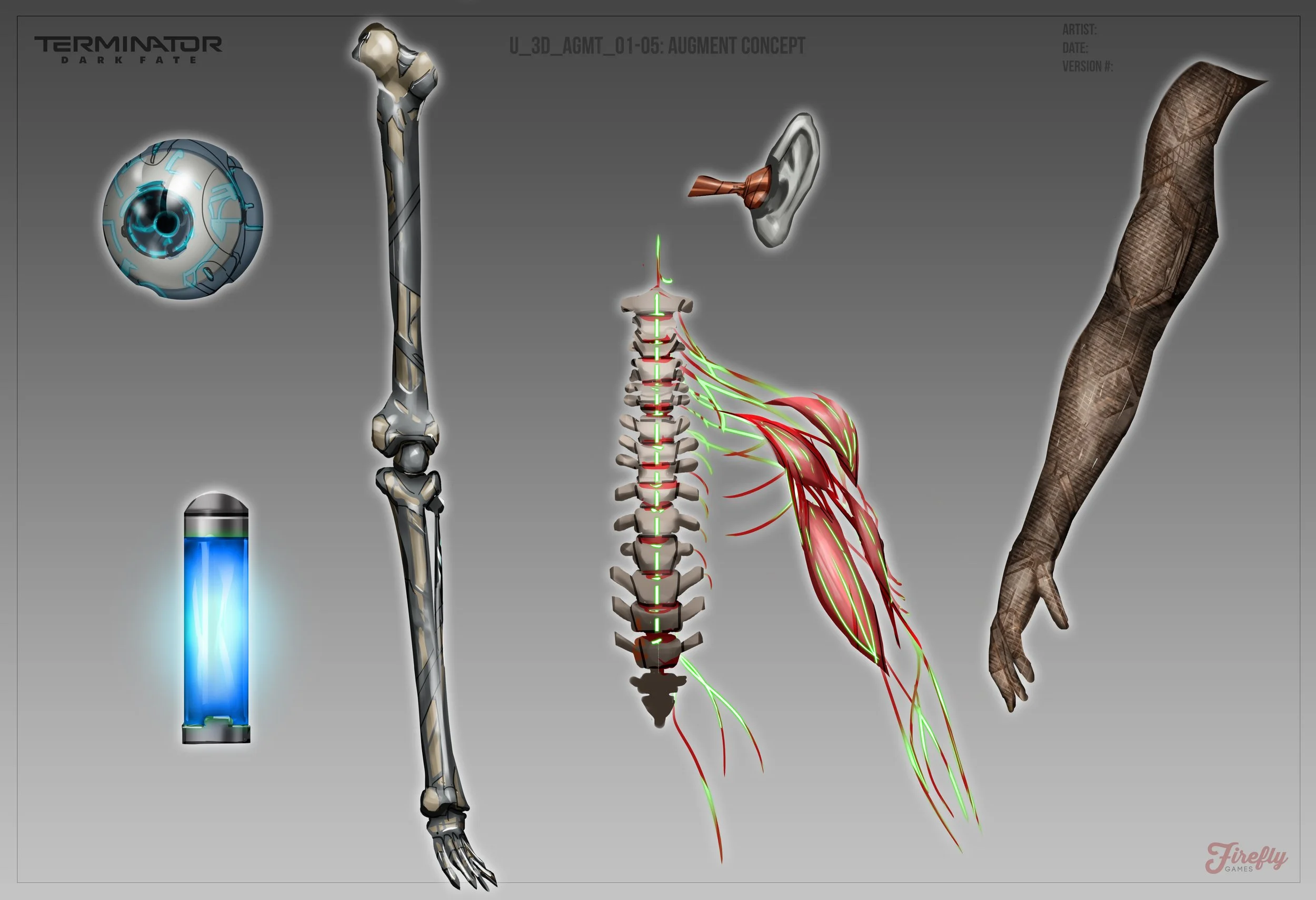 TERMINATOR: UPGRADE CONCEPTS