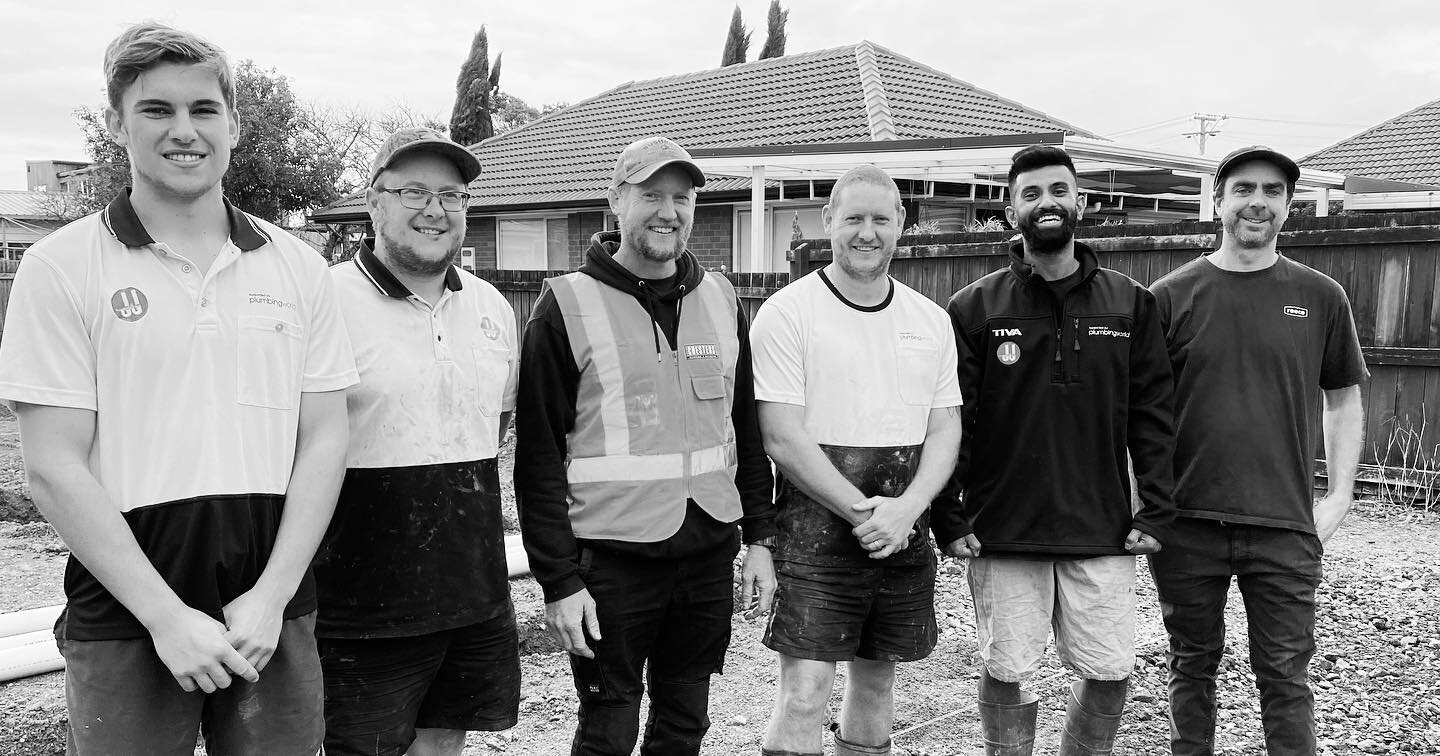 MEET THE TEAM 👋

Trent, Josh, Adam, Brent, Shiv and Mark.

We are so lucky to have a great bunch of guys working for us at J&amp;J Plumbing and Gas. 

These boys know how to get the job done, and have a good laugh along the way. 

Keep it up boys 💪