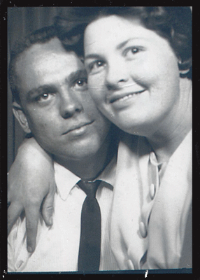 Mike's parents in 1965, about a year after they were married.