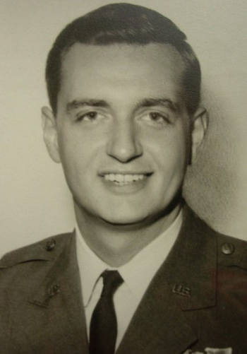 Margot's father, Air Force Captain John W. Carlson.