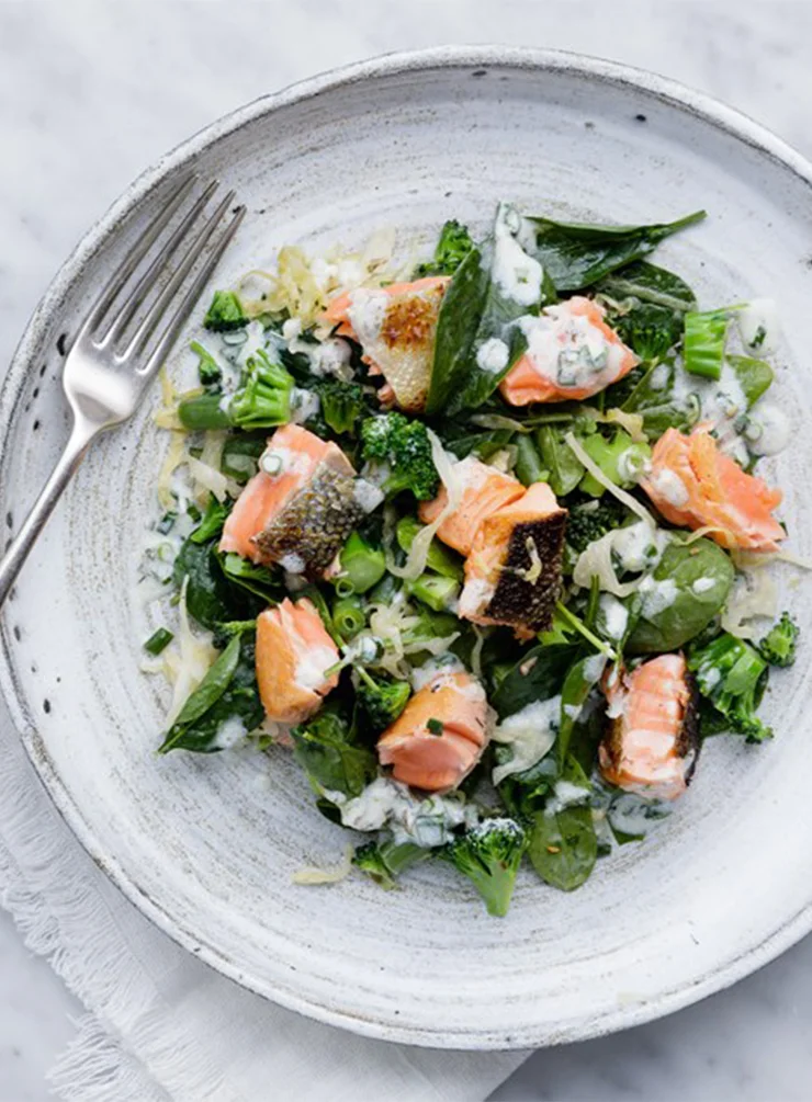 Salmon and Sauerkraut Salad with Chive and Garlic Drizzle – Large.jpg