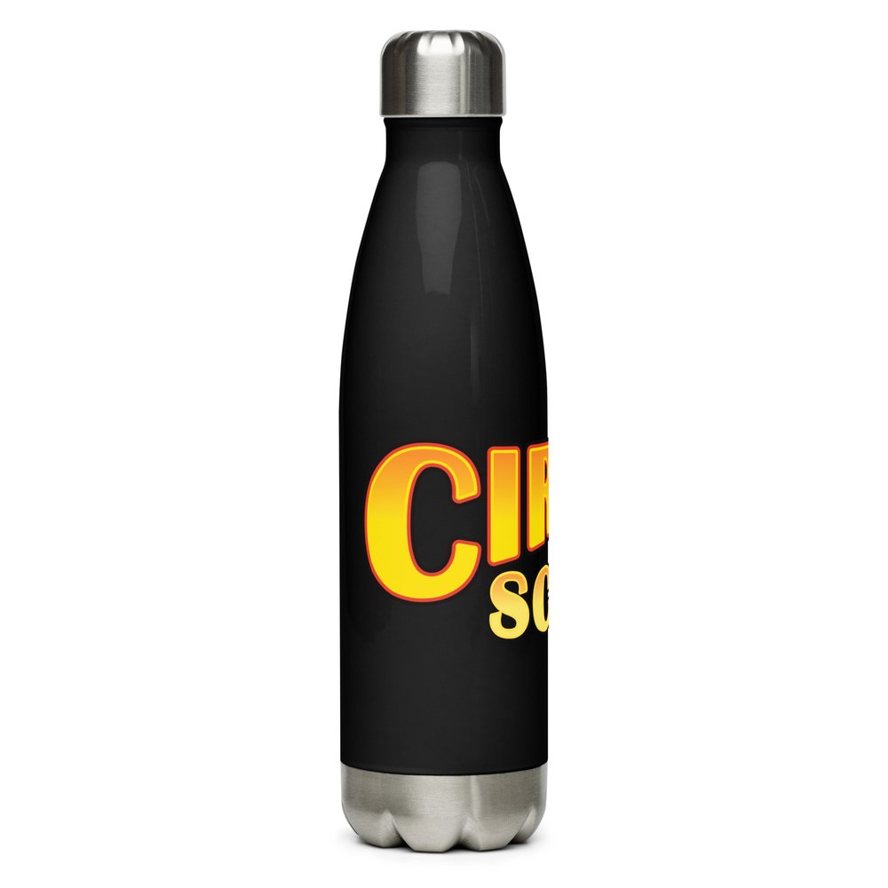 CS Yellow Logo - Stainless Steel Water Bottle — Cirque School