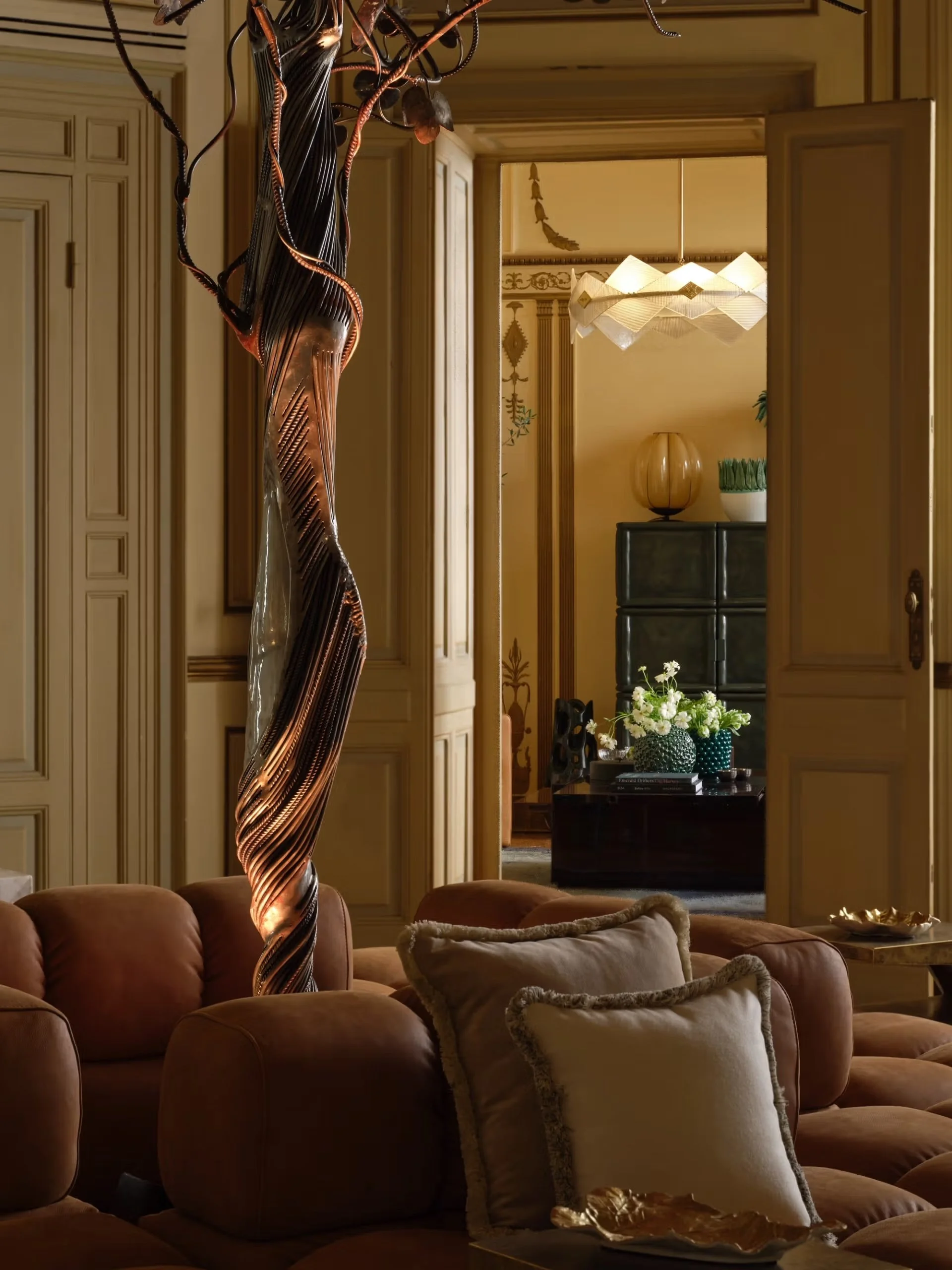 The Vestibule &amp; Reading Room by Sasha Adler Design