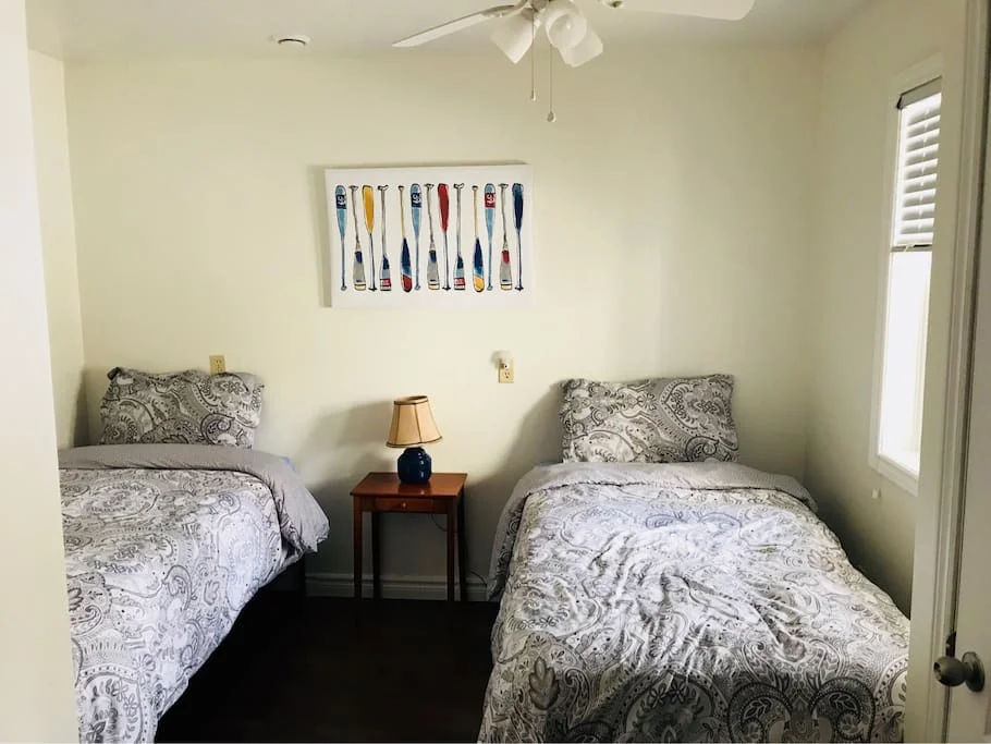 Bedroom 3 | AUTUMN EQUINOX RETREAT | shared accommodations - single bed