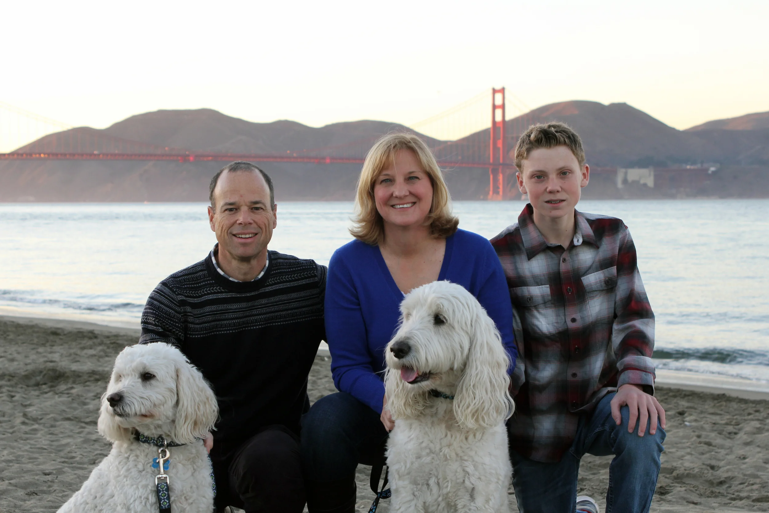 Fletcher and his family