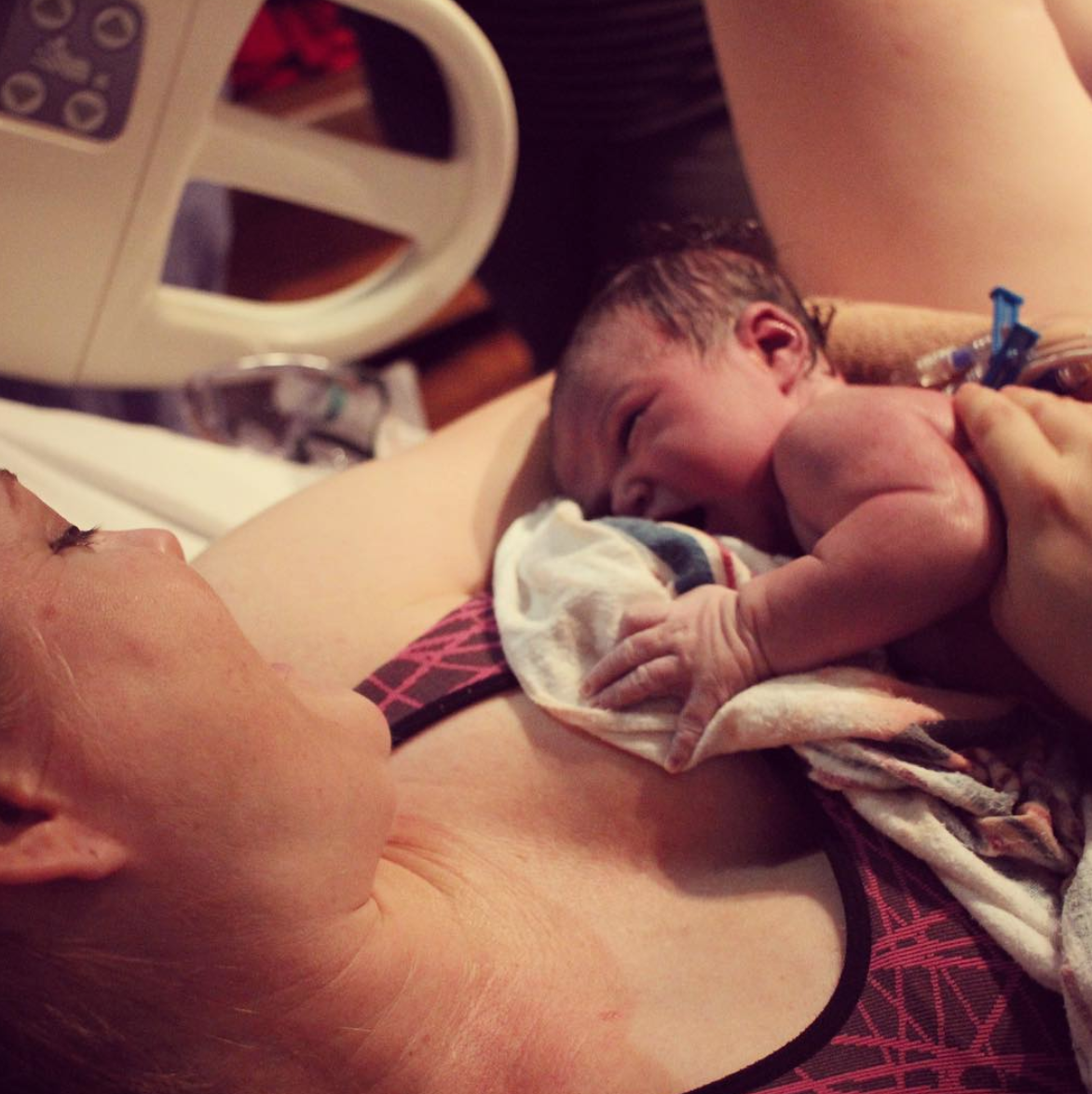 Wynter Monet Celisa, forever my gift. She was so alert, looking right at me!